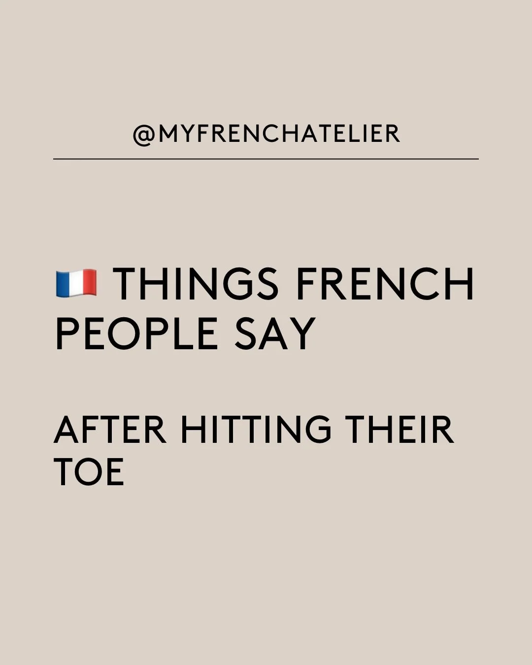 Oui , 🇫🇷 Real-life French > textbook French.

Private coaching + French decoding = link in bio 

#french #expatlife #fyp #frenchteacher