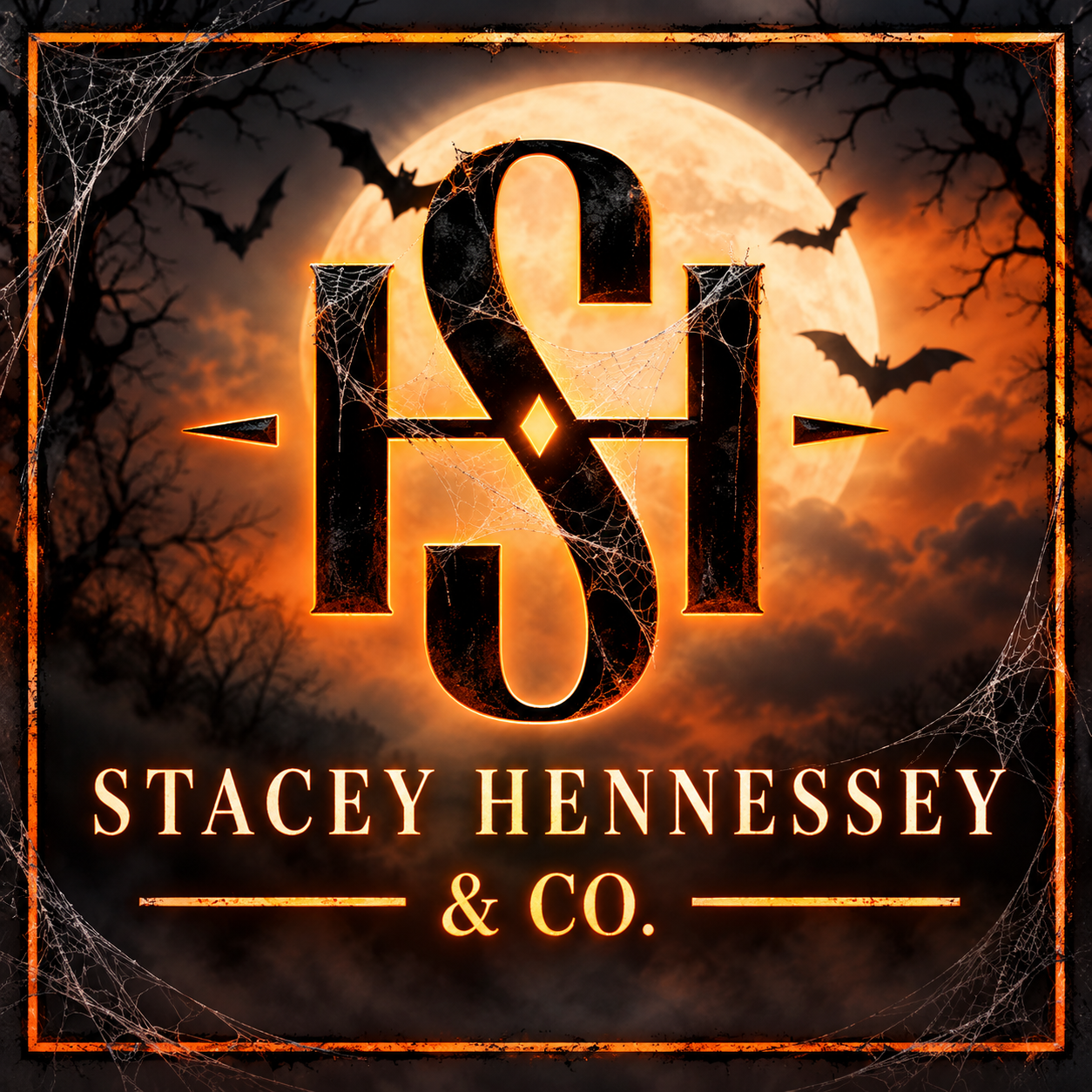 Stacey Hennessey & Co. Halloween logo