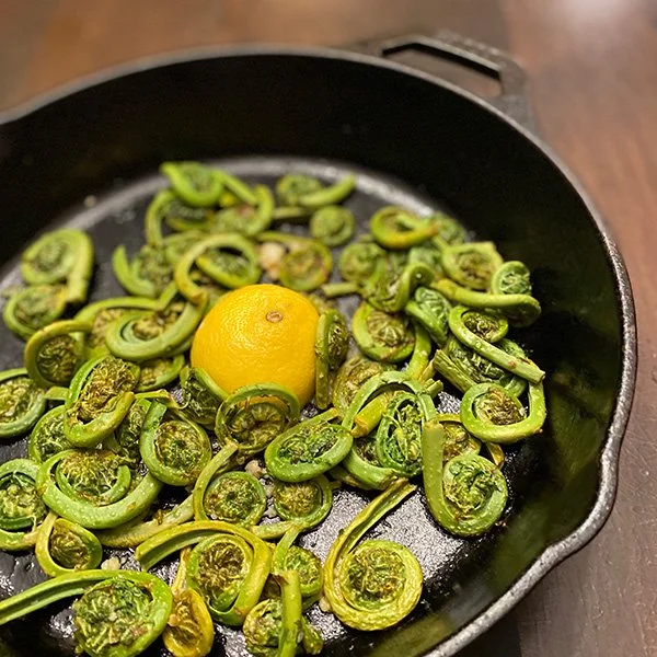 How to Cook Fiddlehead Ferns 