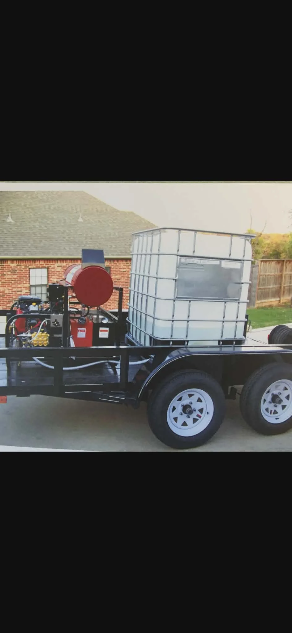 Gas Engine Heated Custom Built Trailer Units
