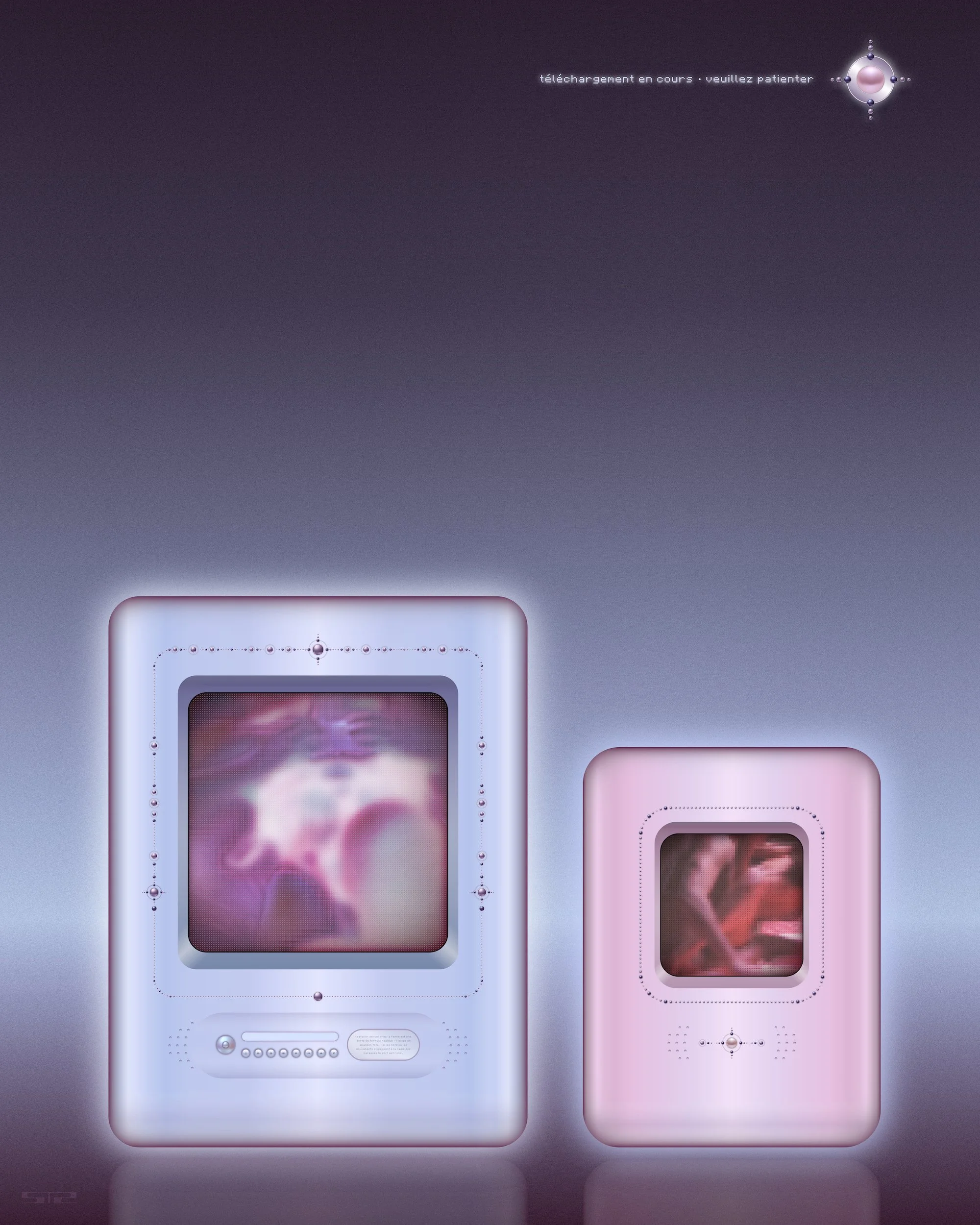 Diptych / photographic + digital media on hot press paper / 39.37” x 49.21”