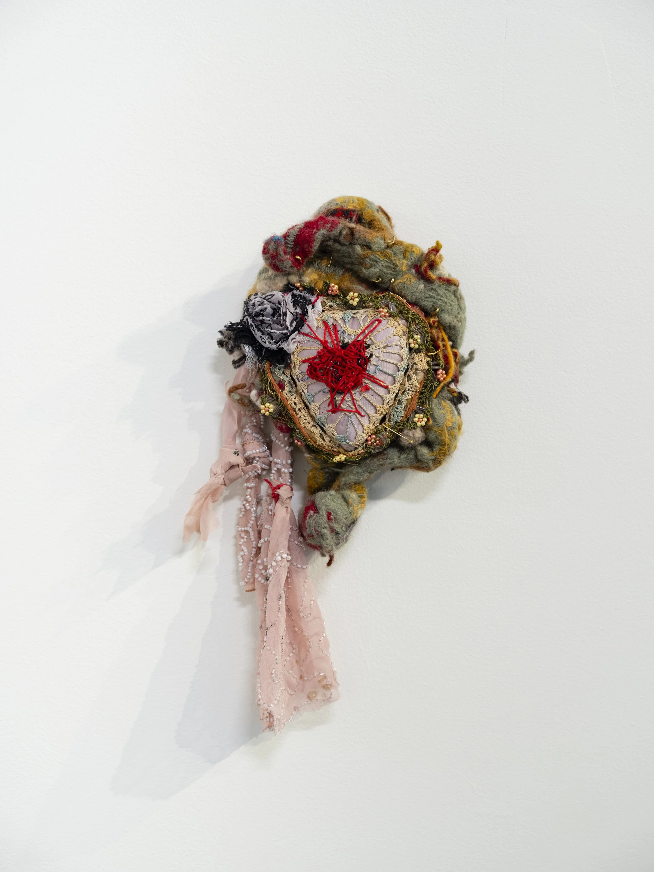 Mona K. Monroe / Dagaz, 2026 / mixed media / 7" x 9" 