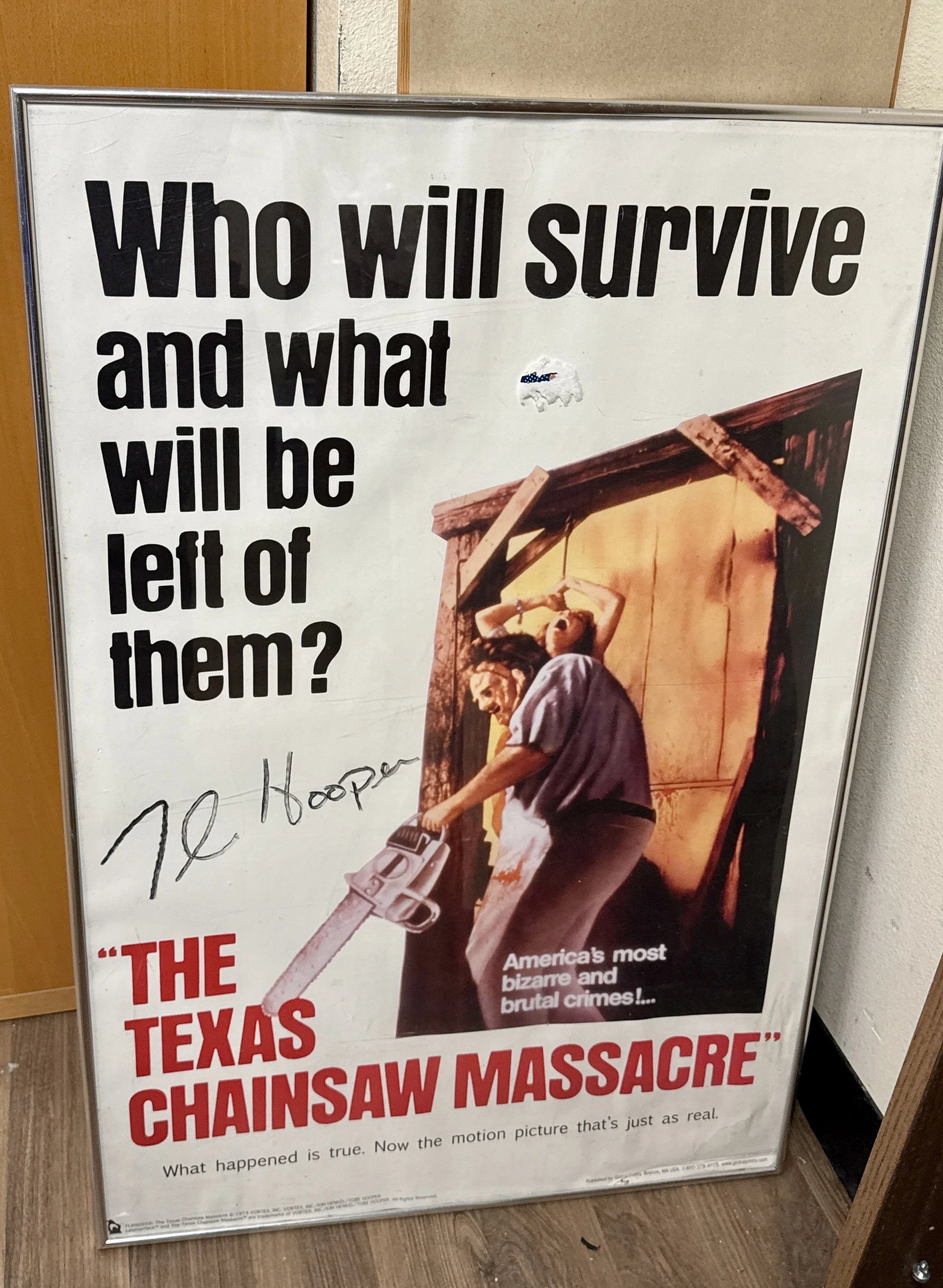 The Signed Poster That Almost Got Thrown Away