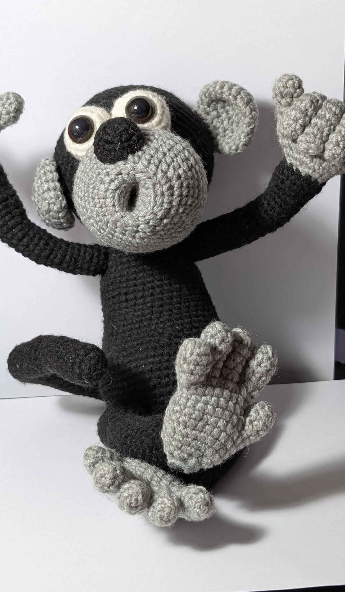 Large Poseable Monkey - $40