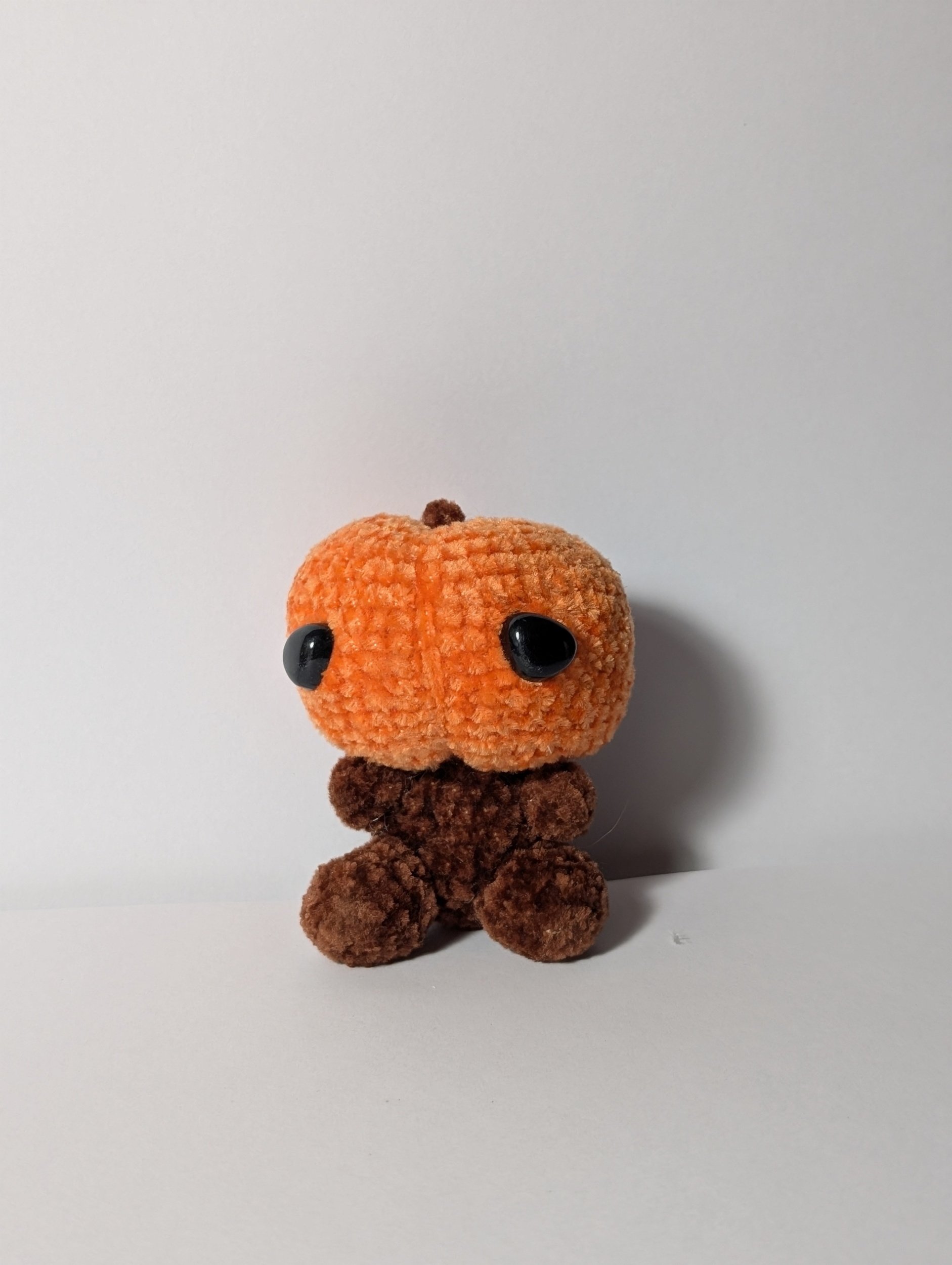 Small Pumpkin Head Dude - $10
