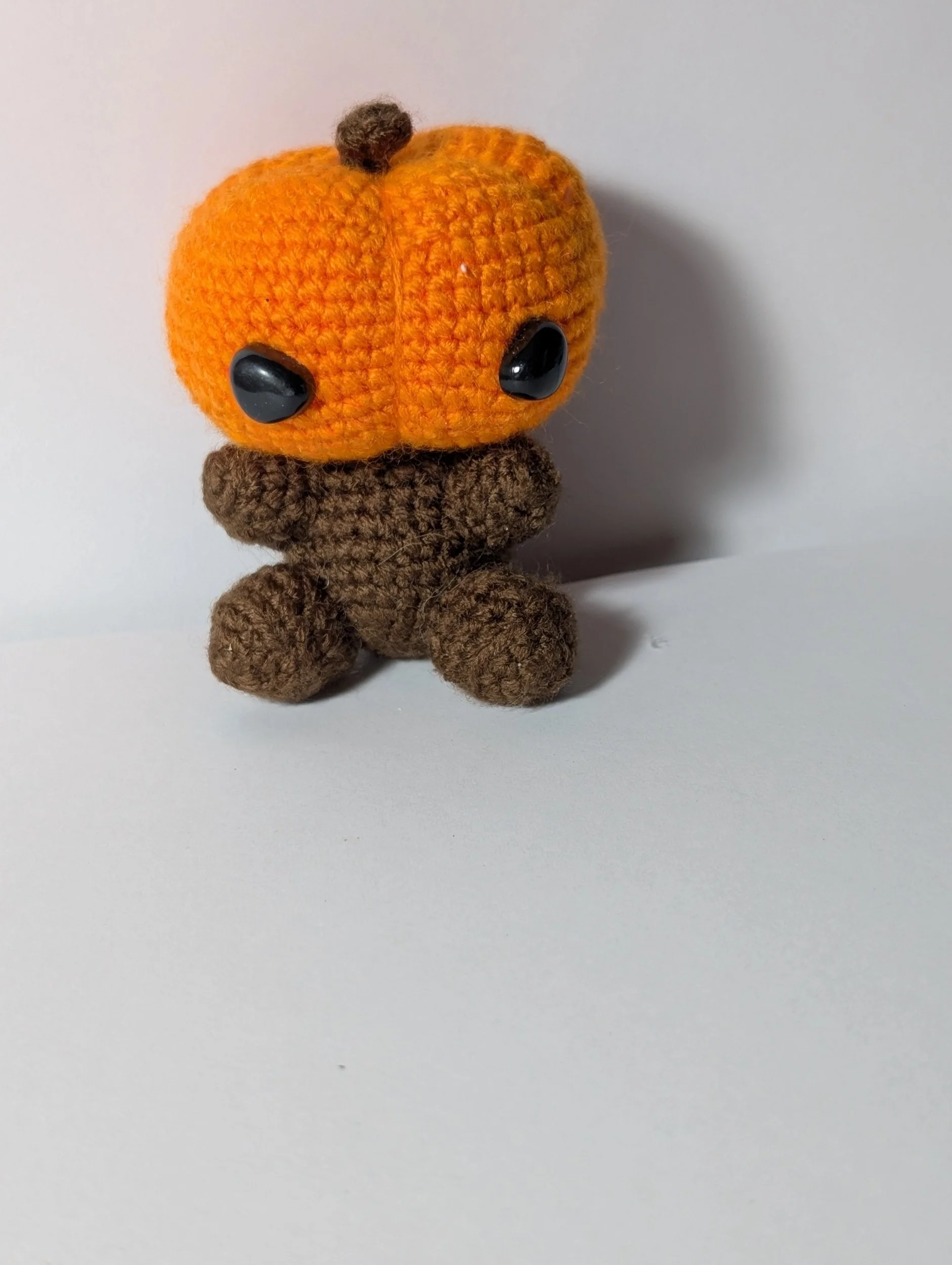 Small Pumpkin Head Dude - $10