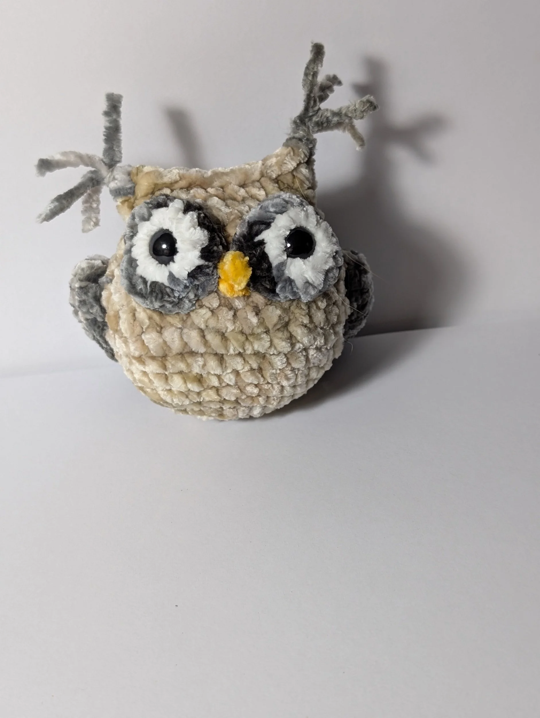 Plush Owl - $10
