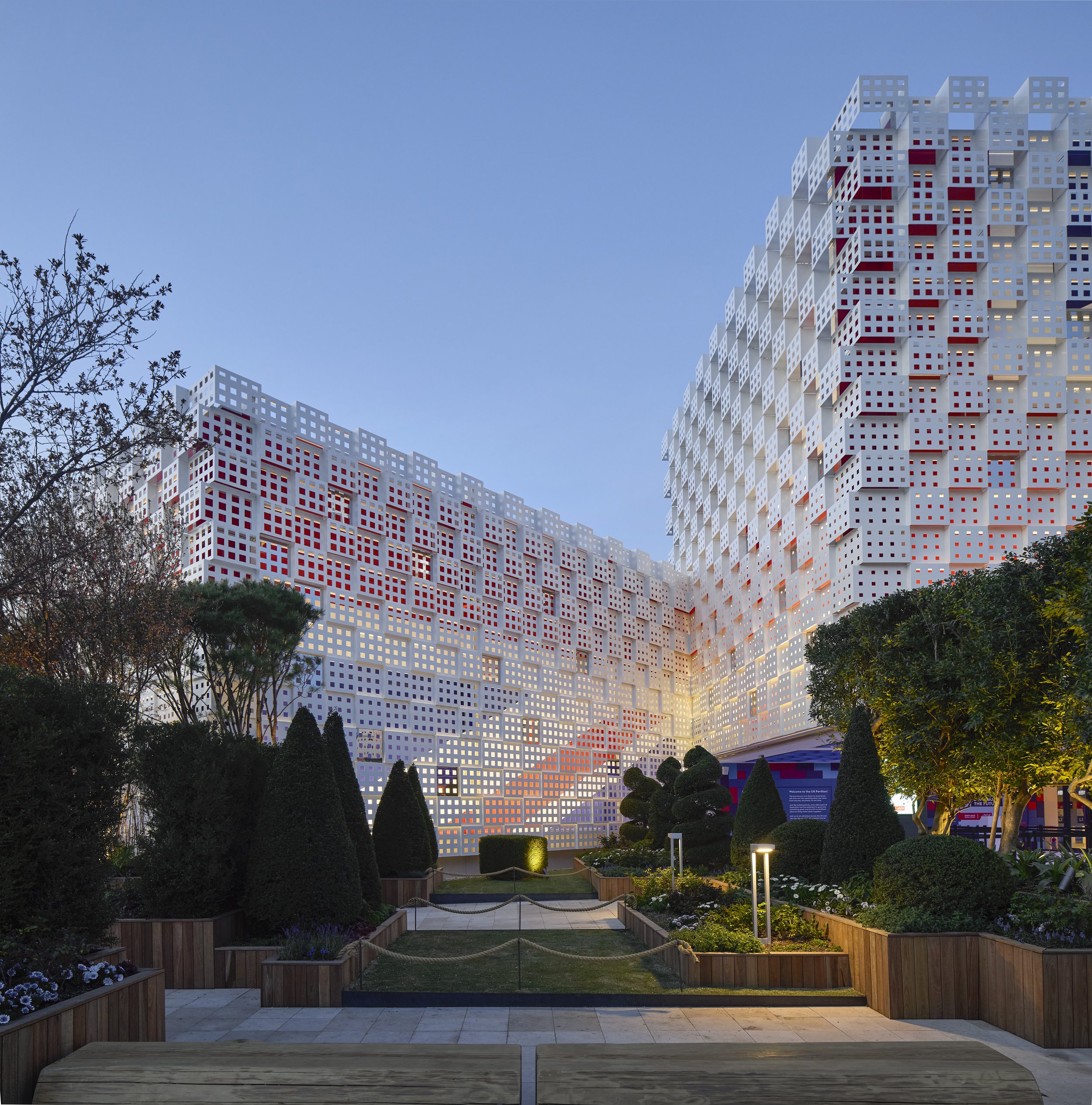 UK Pavilion 2025 World Expo - Osaka, Japan (Hufton & Crow)