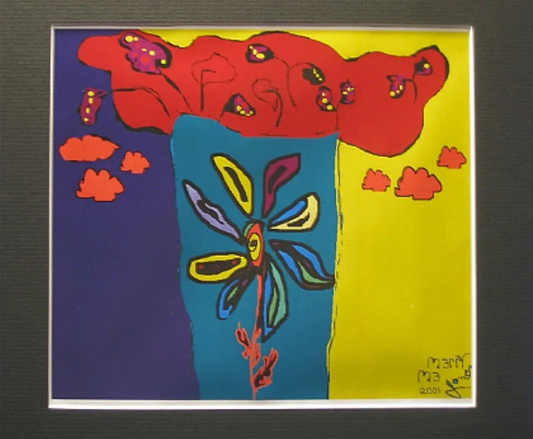 MERRY ME—first digital work exploring joy and self-image (2001)