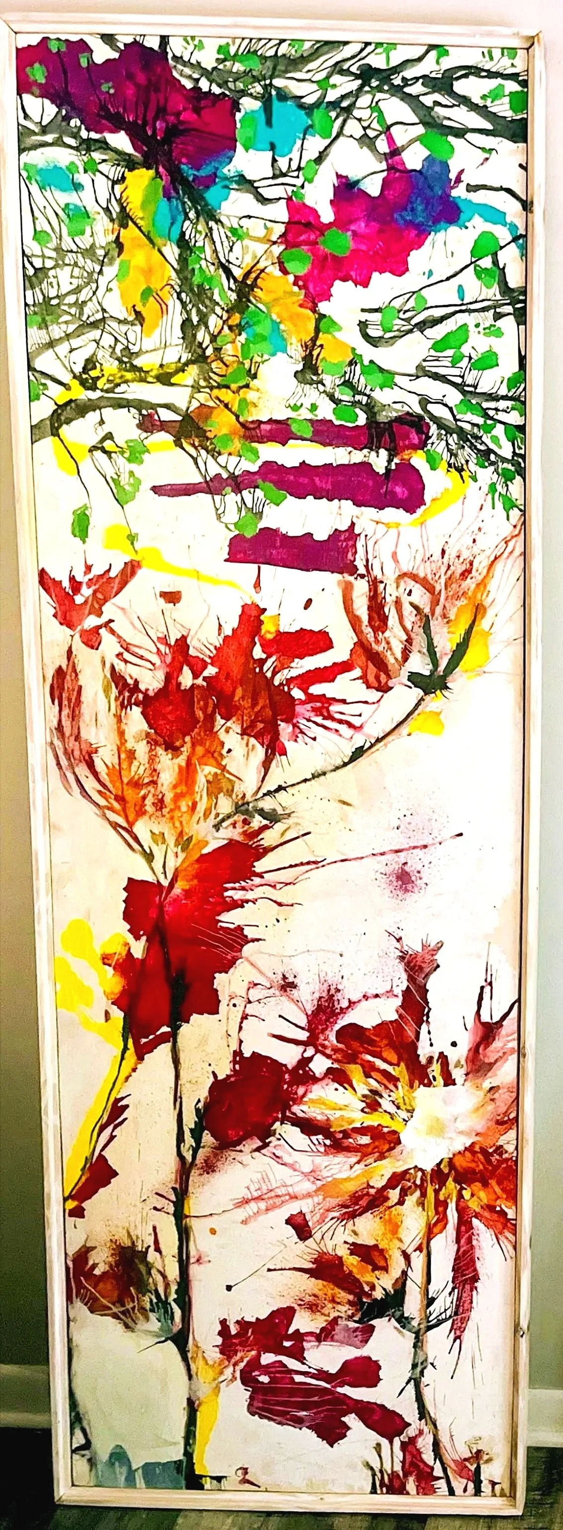 VERTICAL RELEASE — marks drawn upward and downward to test vertical movement