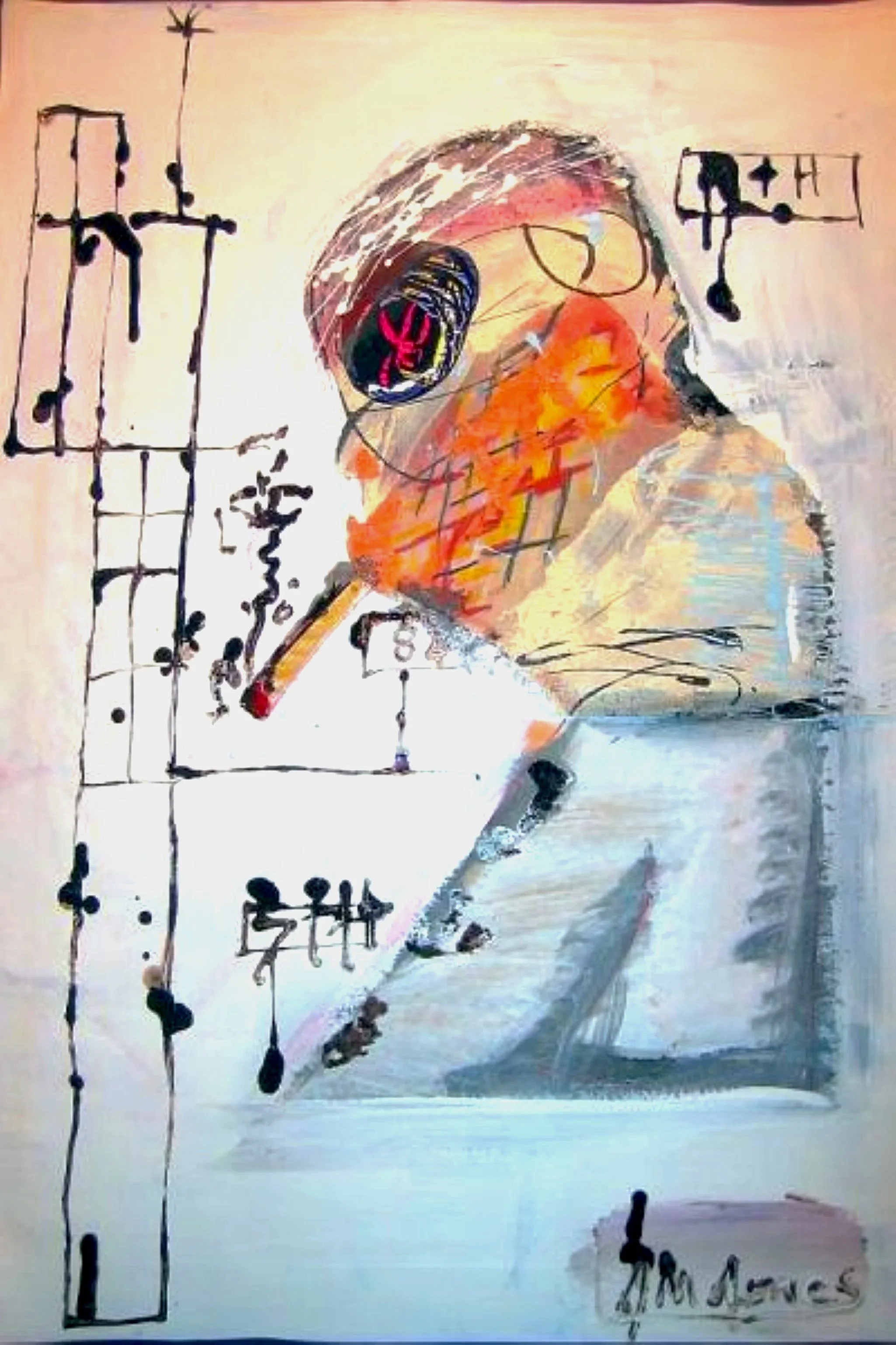 FIGURE IN SYSTEM — figure constrained within a rigid surrounding structure