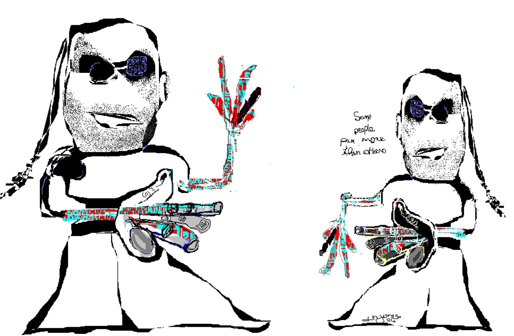 SOME PEOPLE PAY MORE THAN OTHERS