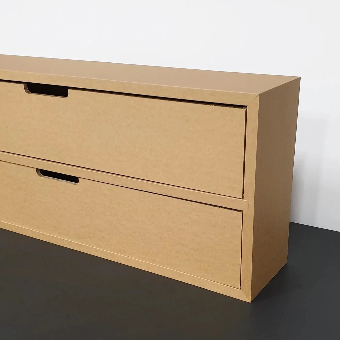 This chest of drawers was designed by me at Re-board Technology AB. Its robust, minimalist design delivers practical storage solutions, showcasing a sustainable and contemporary style that reflects innovative design principles and environmental consc