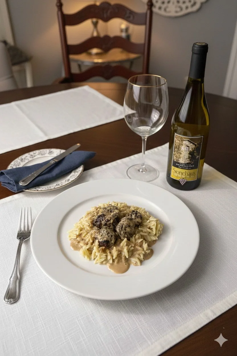 Cooking with Stonehaus: Blueberry Sausage &amp; Sage Cream Pasta