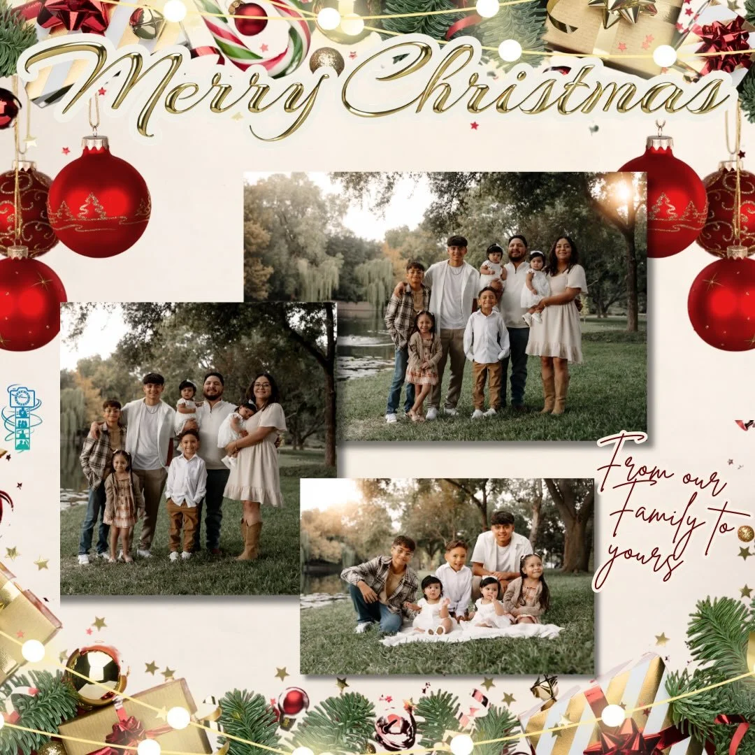 From our Family to yours, Merry Christmas ✨