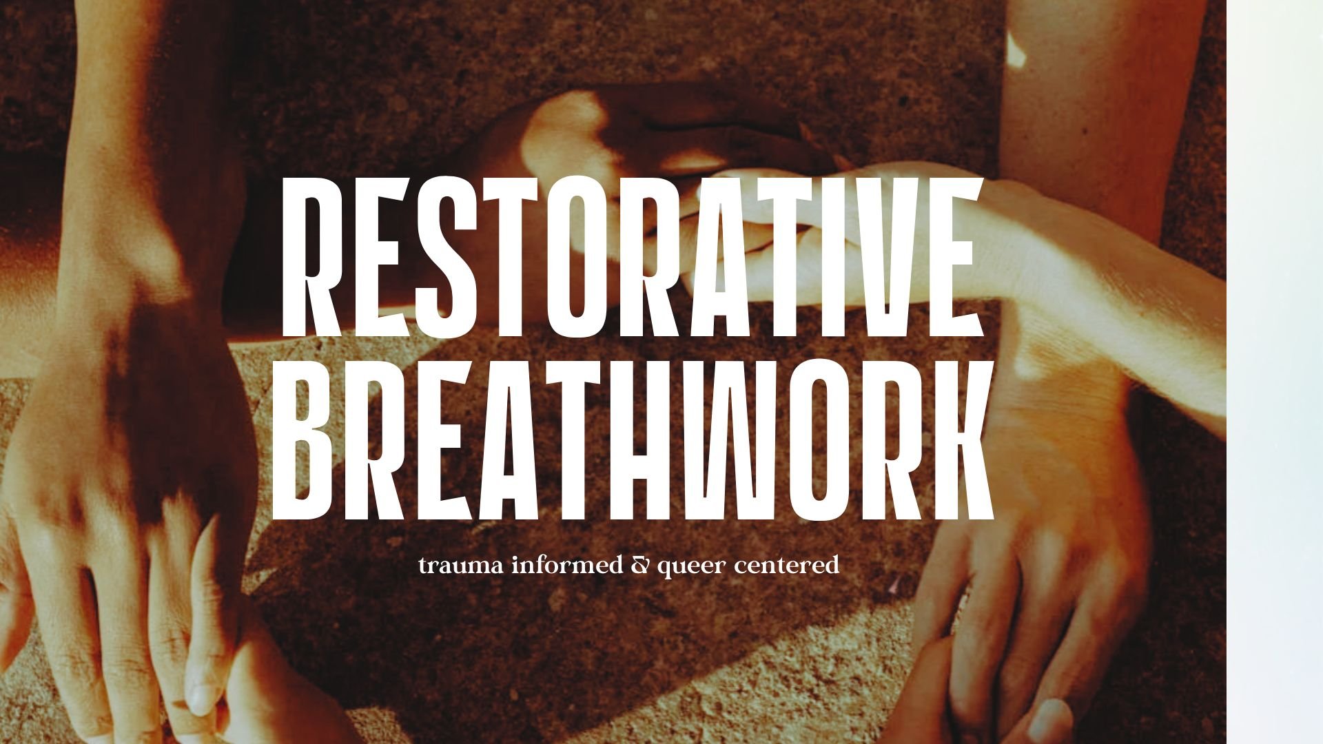 Restorative breathwork + Reiki ✦︎ Somatic Soul Breath