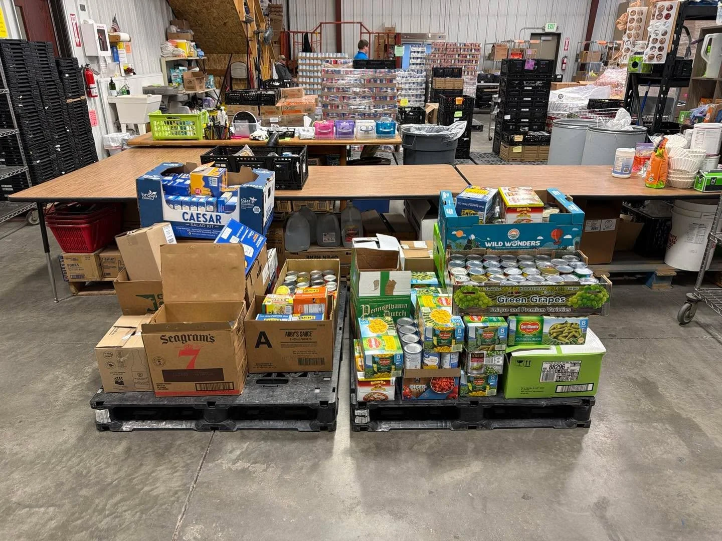 THABK YOU to the Knights of Columbus who dropped off  approximately 945lbs of canned goods as part of the &ldquo;40 cans for 40 days- Lenten Food Drive!