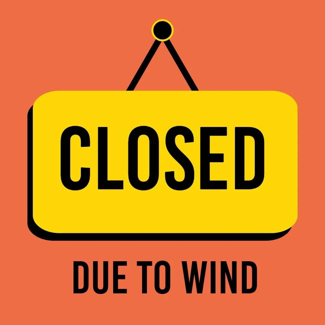 We&rsquo;re sorry, but we will be closed today due to the weather. Our safety and your safety is most important to us. See you tomorrow.