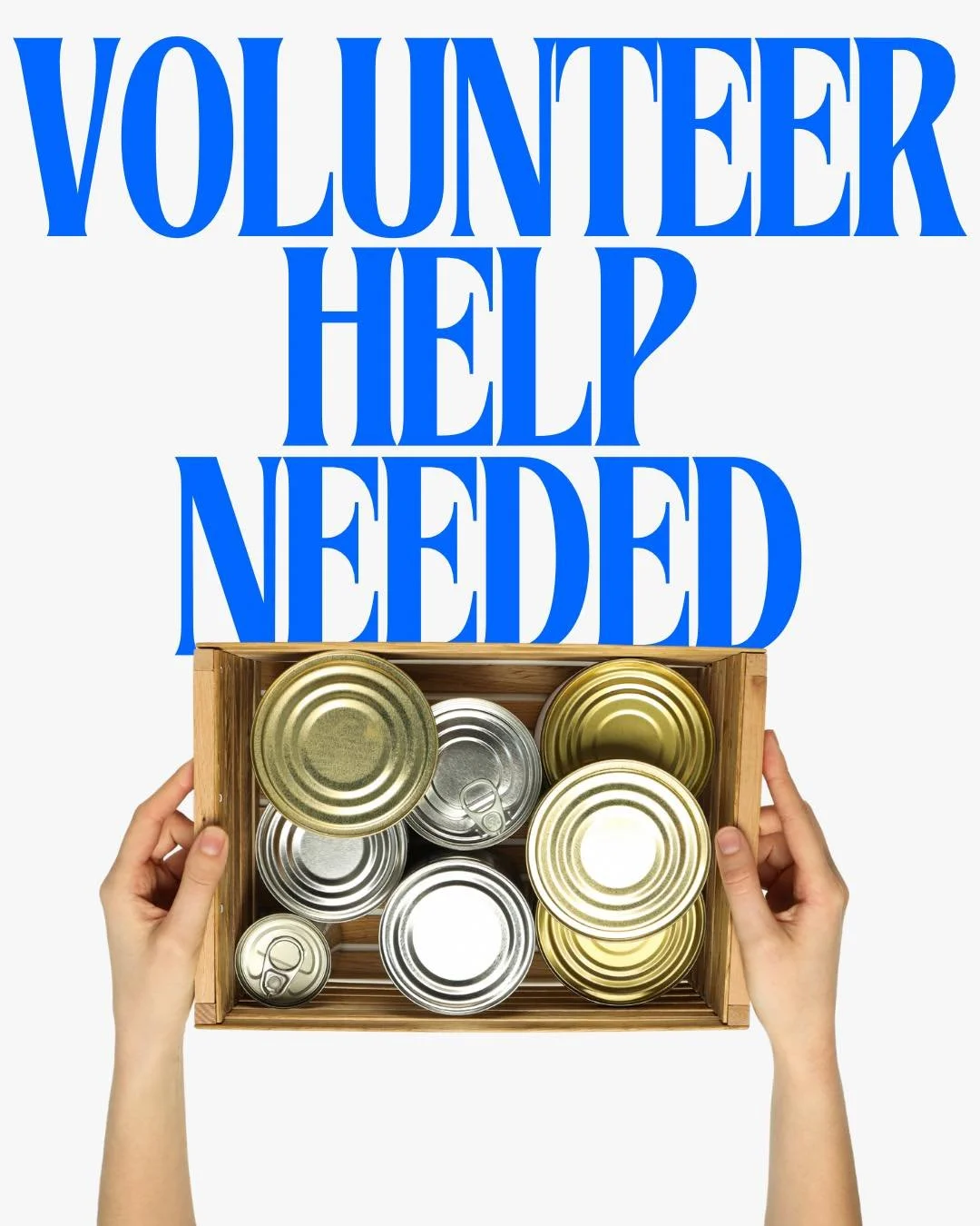 We received tons of pantry goods from the Post Office&rsquo;s Stamp Out Hunger food drive, and we could use a few extra hands getting everything sorted and organized!

We&rsquo;re looking for volunteers to join us this Friday from 9:00 AM to 11:00 AM