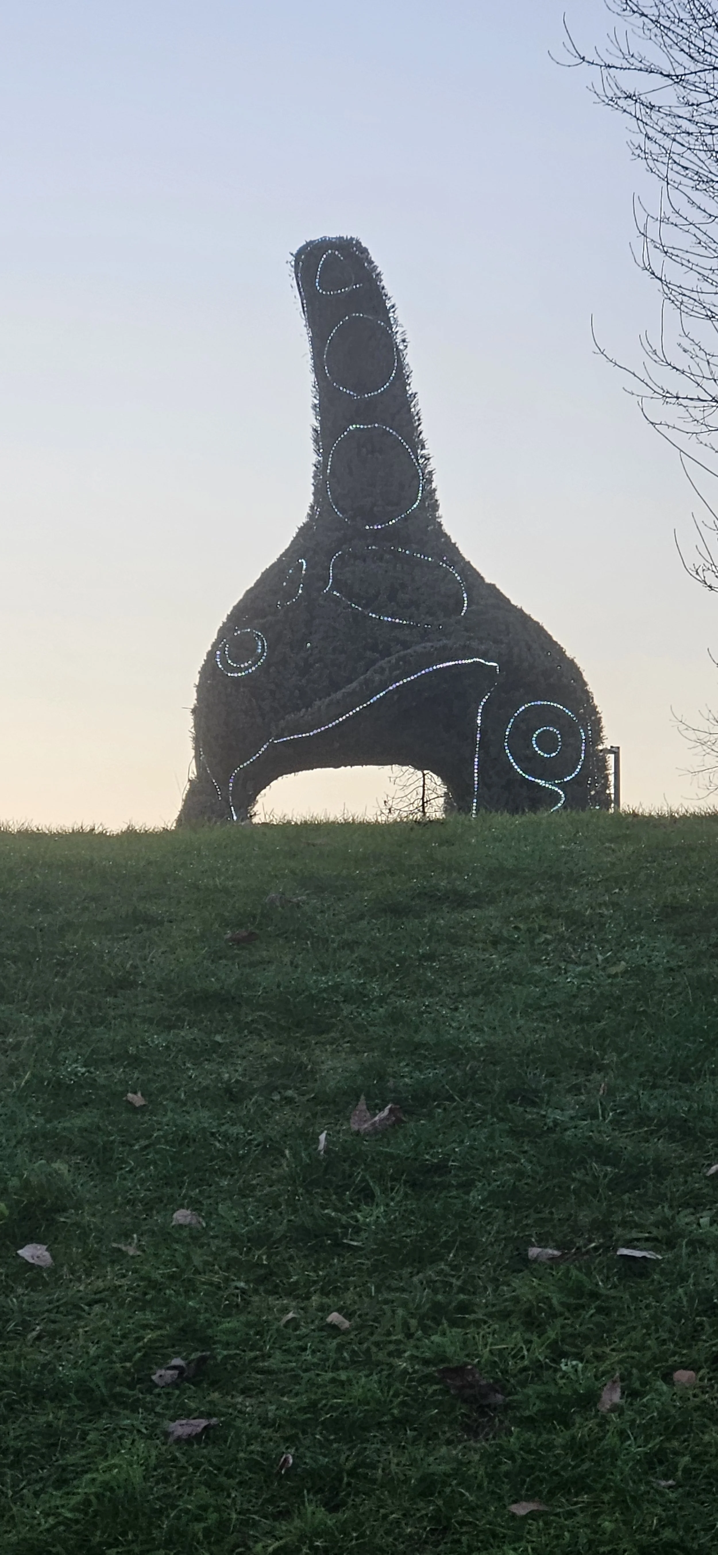 LaFarge Lake, Coquitlam Orca Statue