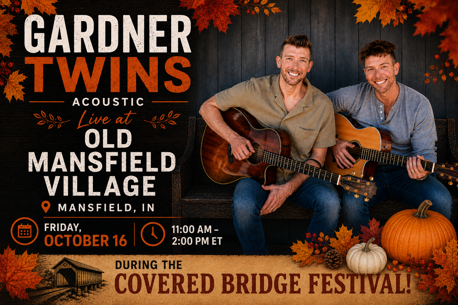Live @ The Covered Bridge Festival