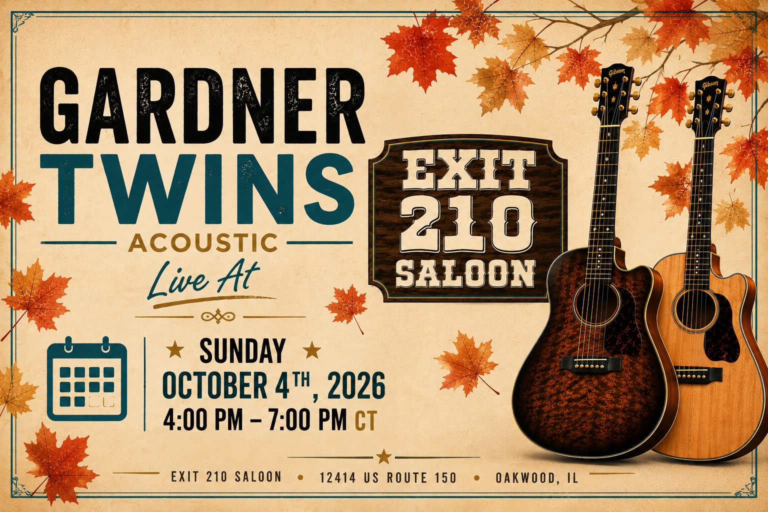 Live @ Exit 210 Saloon