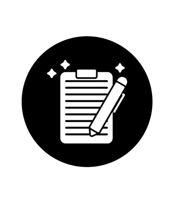 Clipboard cleaning checklist icon