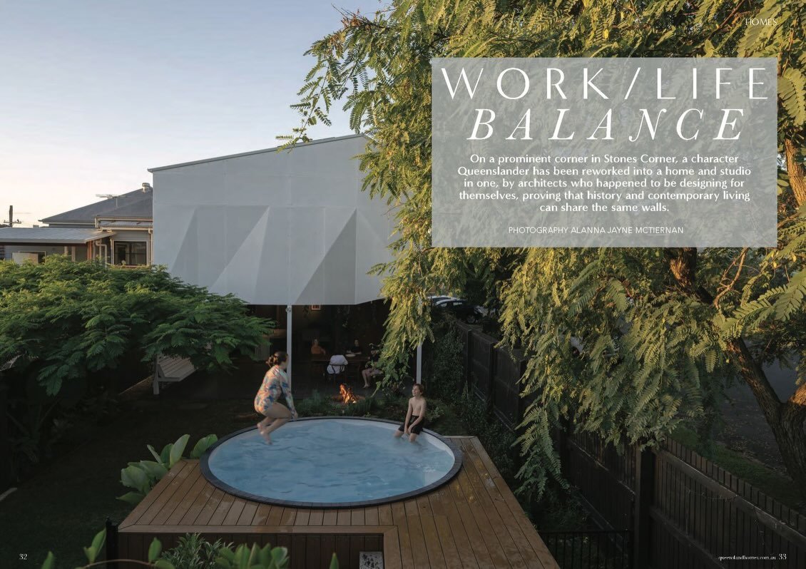 Alongside some of the architects, designers and makers we admire our Cornerstone project is featured in the Spring 2026 issue of Queensland Homes. 

Designing your own home is both a unique challenge and a rare privilege. Cornerstone was a very perso