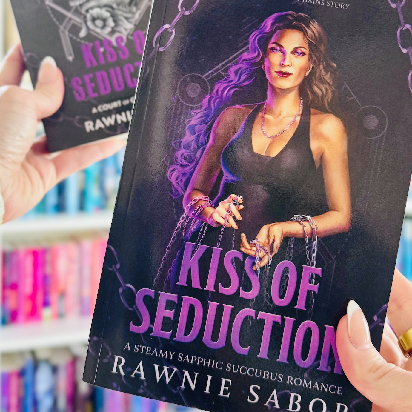 Kiss of Seduction: A Steamy Sapphic Succubus Romance 