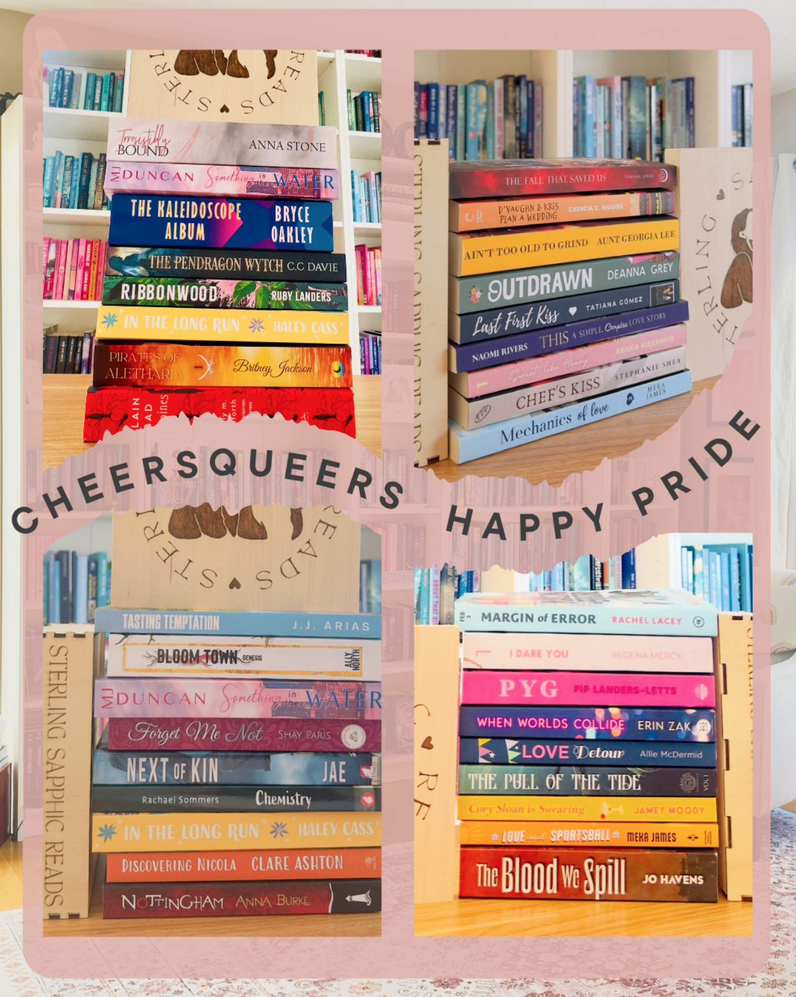 Pride Month Rainbow Stacks
