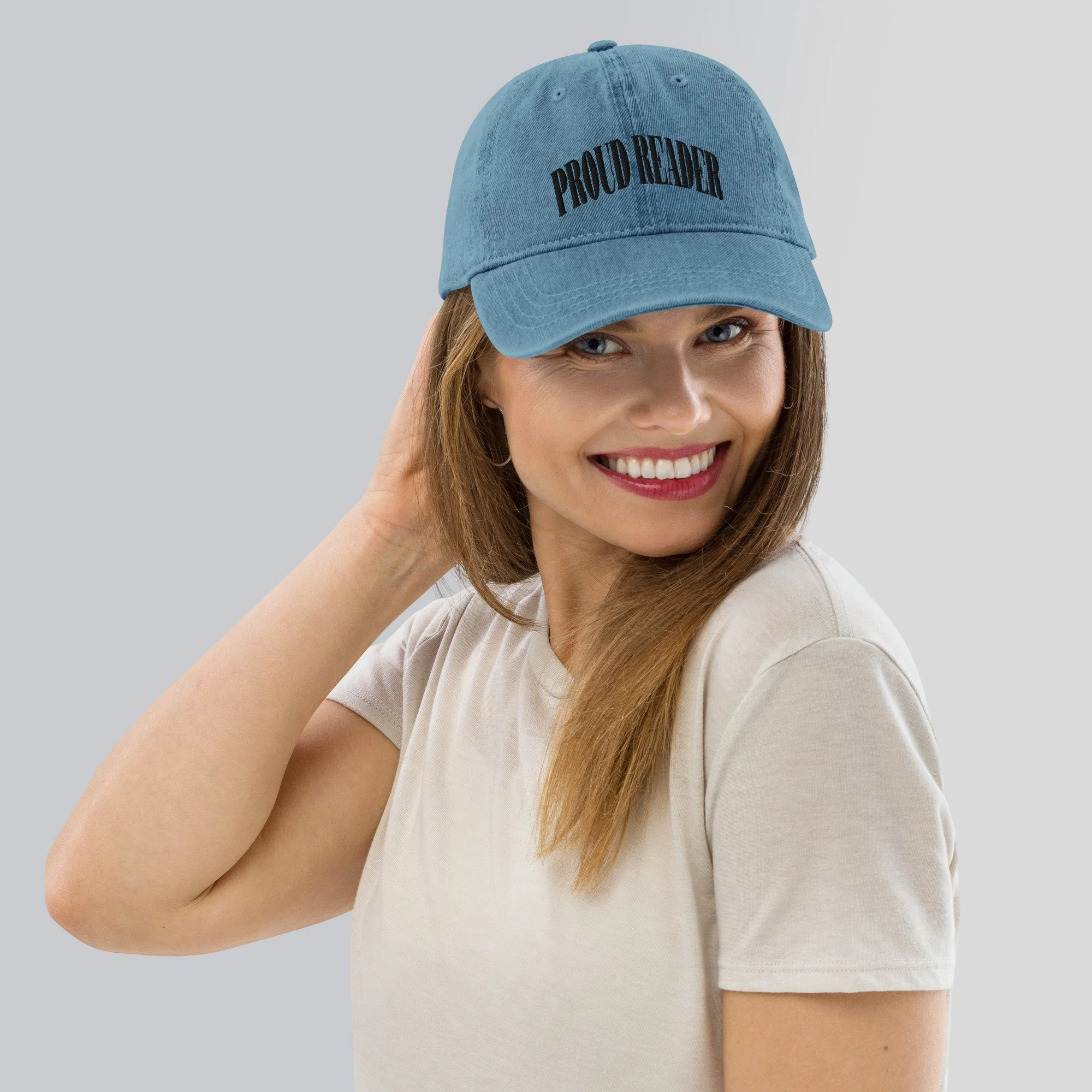 Proud Reader Denim Hat