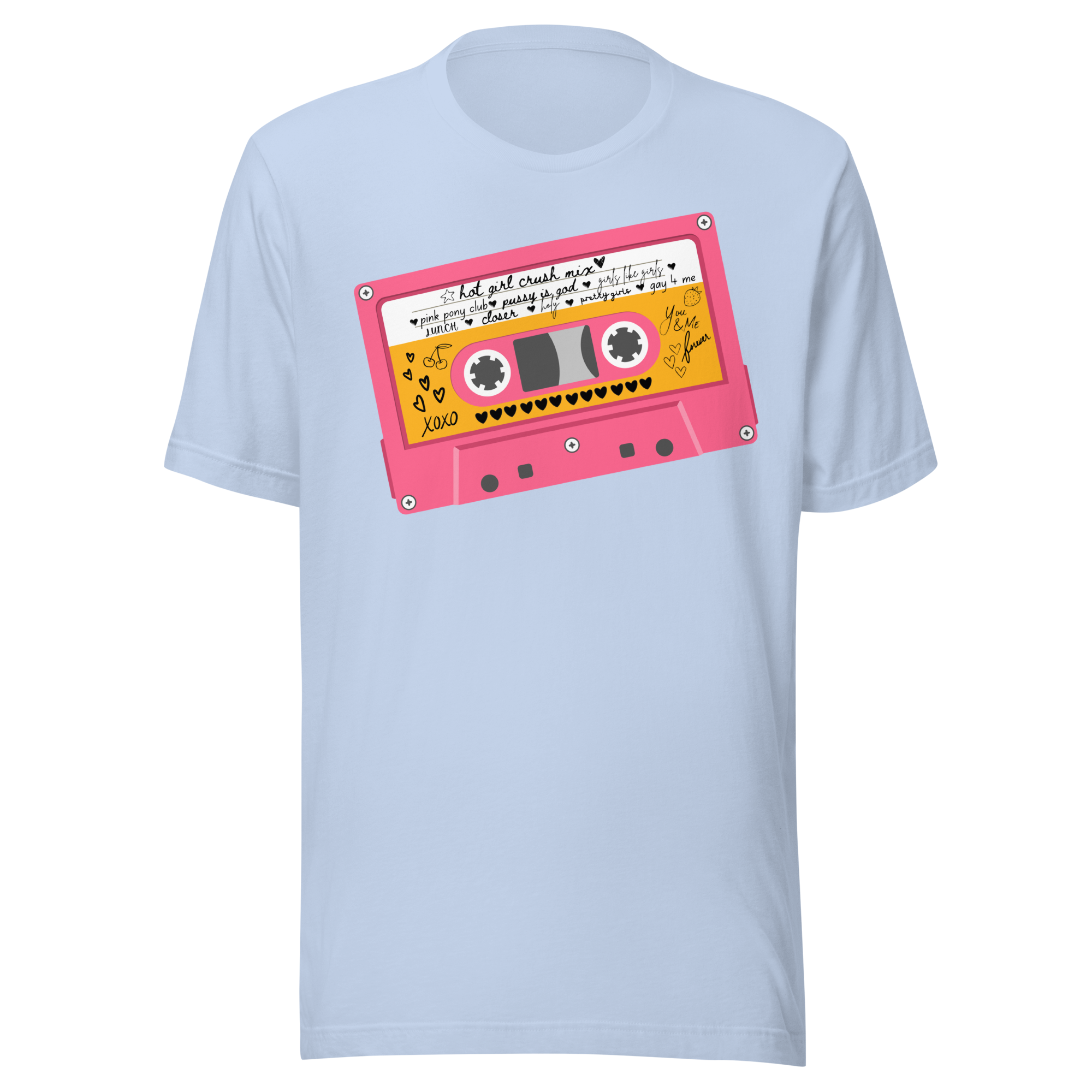 Hot Girl Crush Mix Tape Unisex T-Shirt