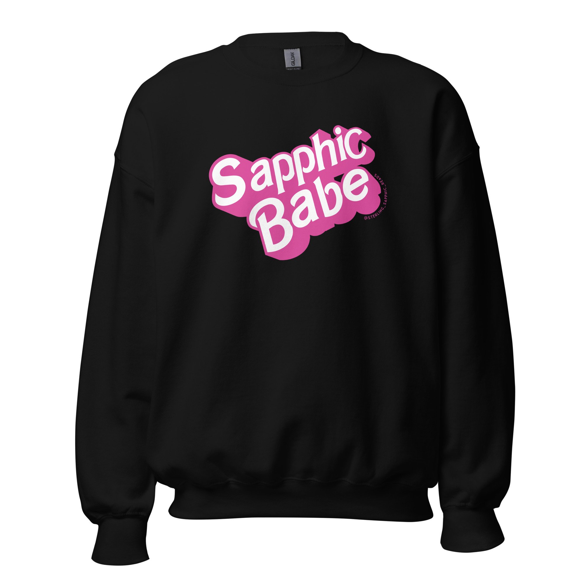 Sapphic Babe Unisex Sweatshirt