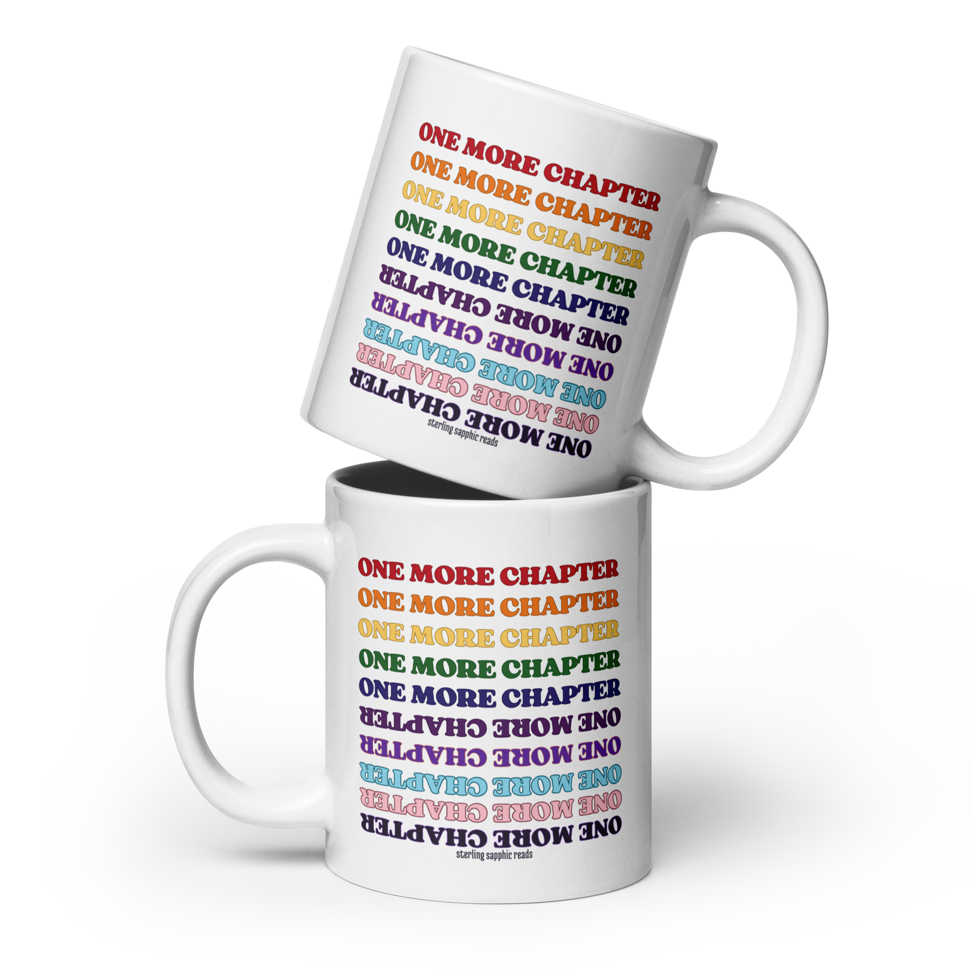 Pride One More Chapter White glossy mug