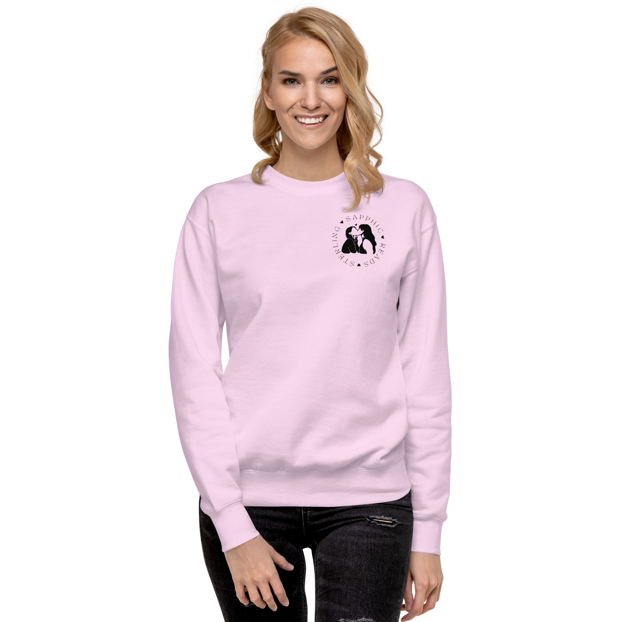 Sterling Sapphic Reads Unisex Premium Sweatshirt