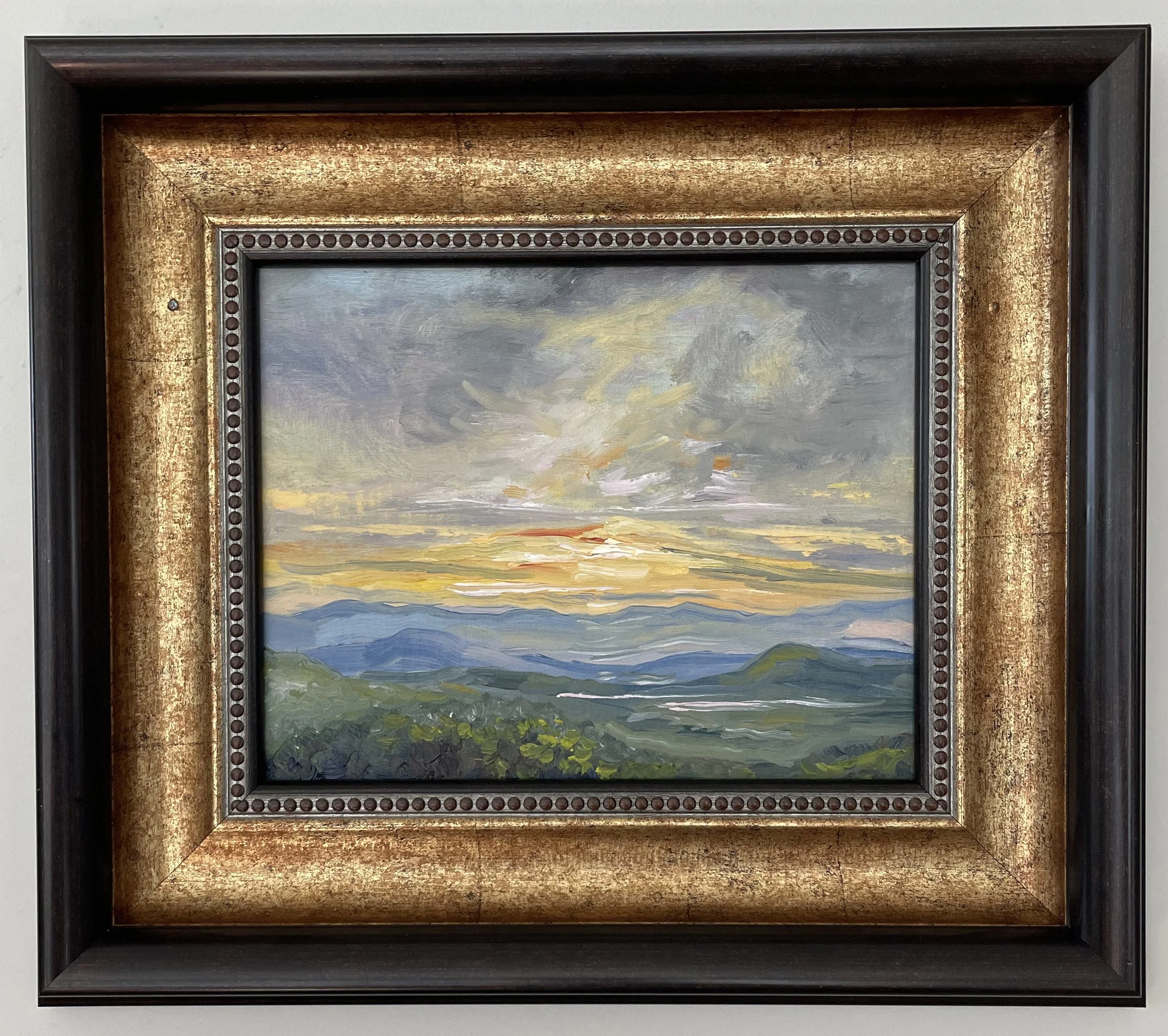 SOLD, "Gratitude" 10x8 oil on panel, framed