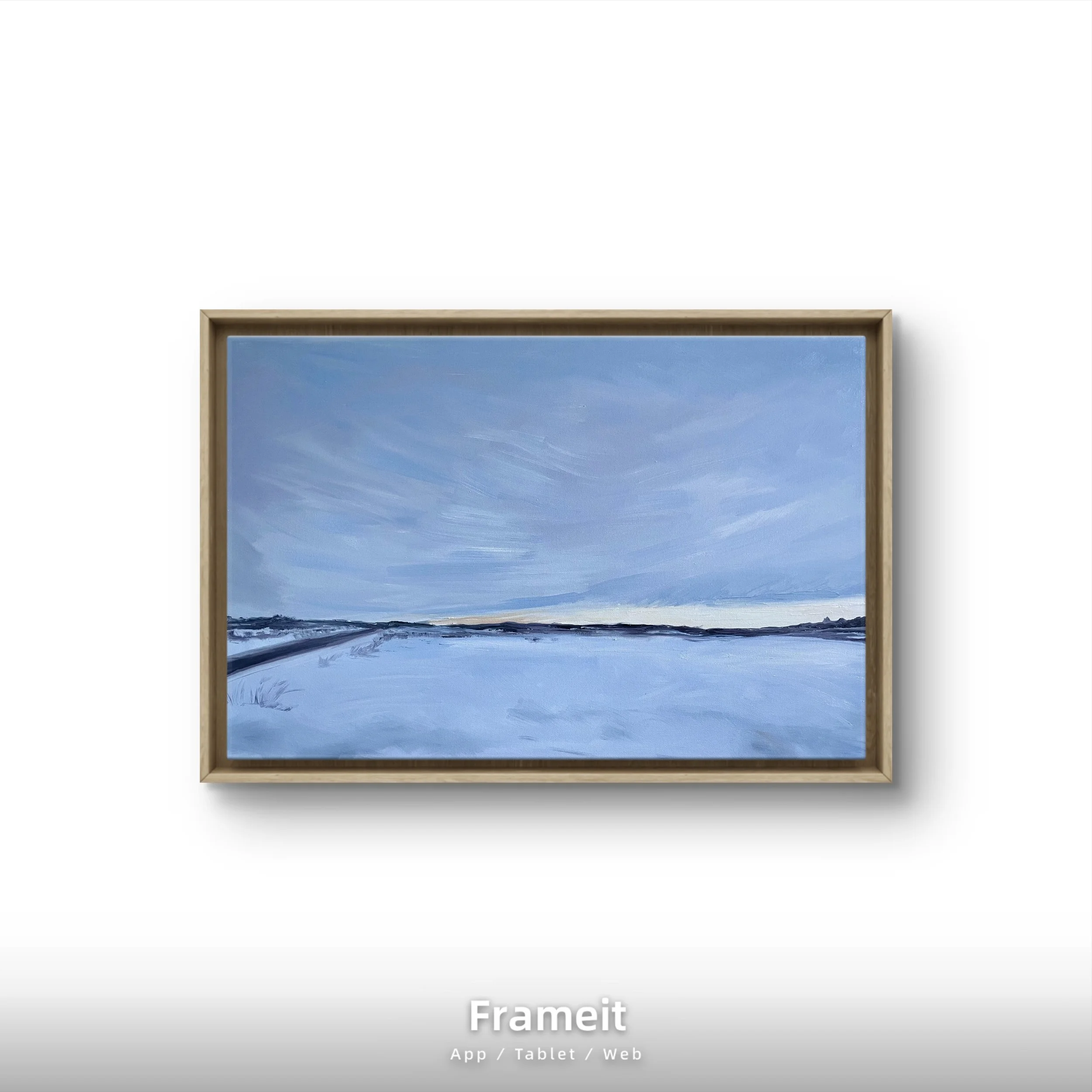 SOLD "Midwinter 1" 36x24 oil on canvas