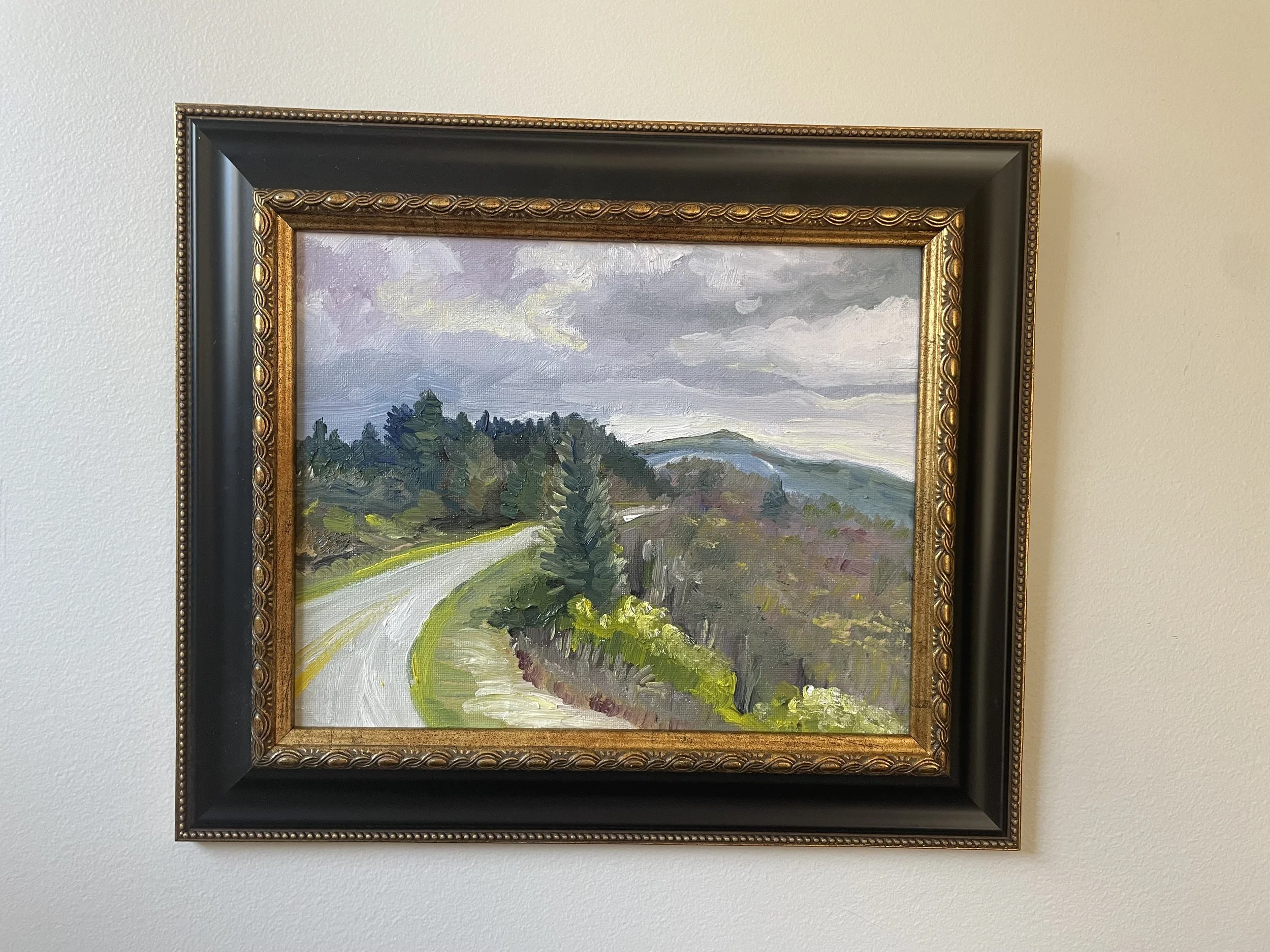 "BRP Before Summer" 10"x8" oil on panel