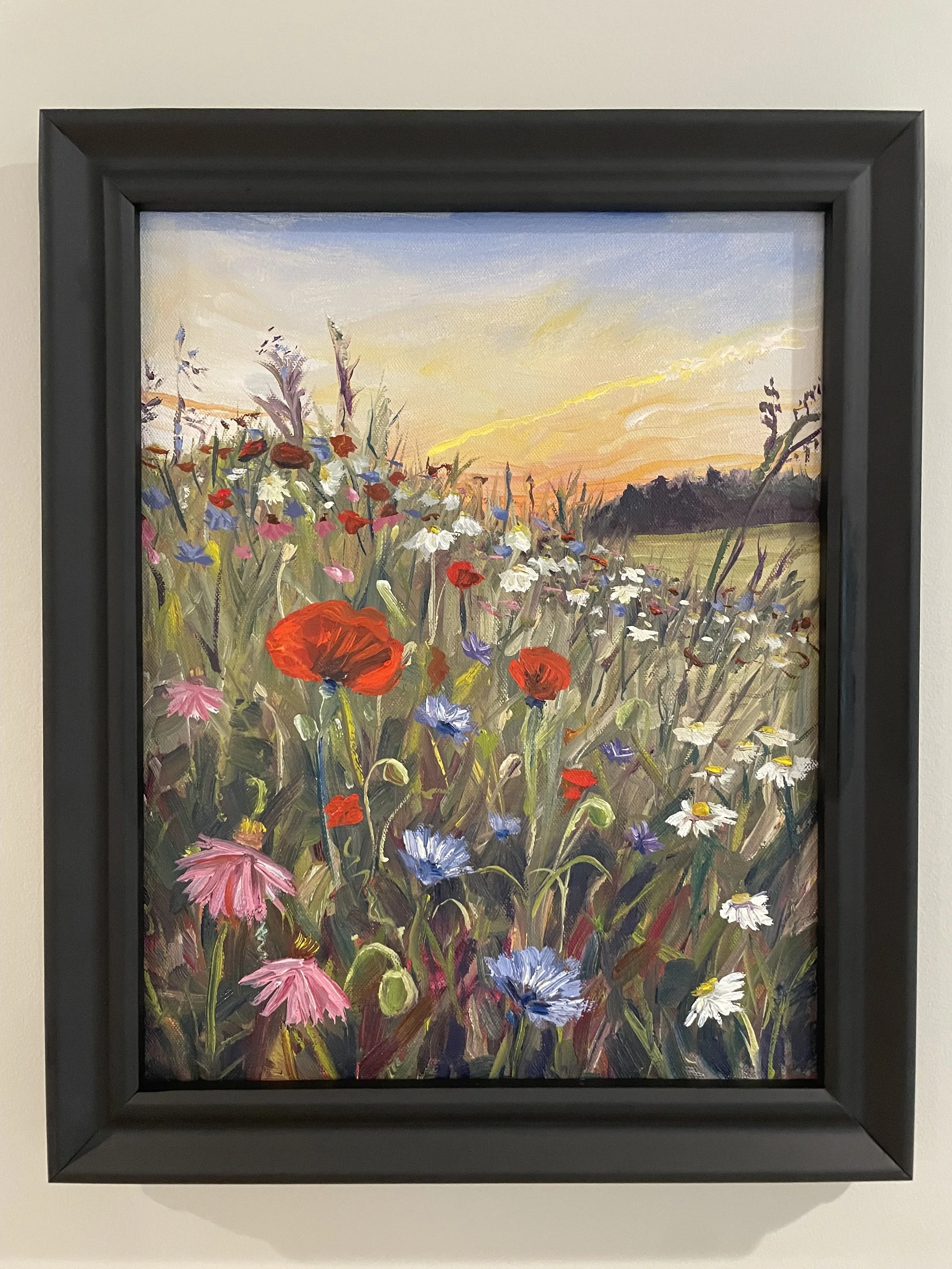 "Polish Wildflowers" 11x14 oil on cotton panel