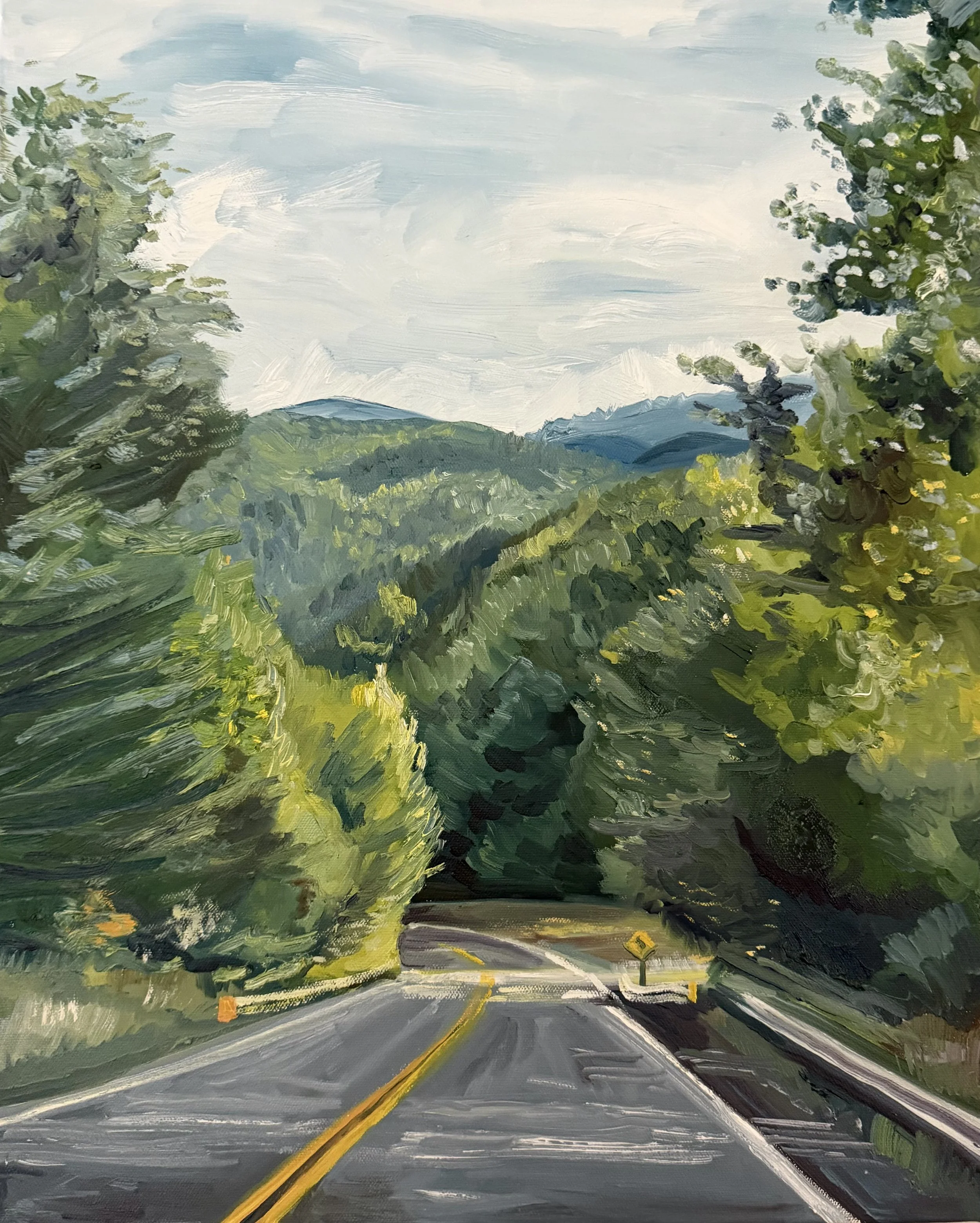 NFS, "Hot Springs to TN" 16x20