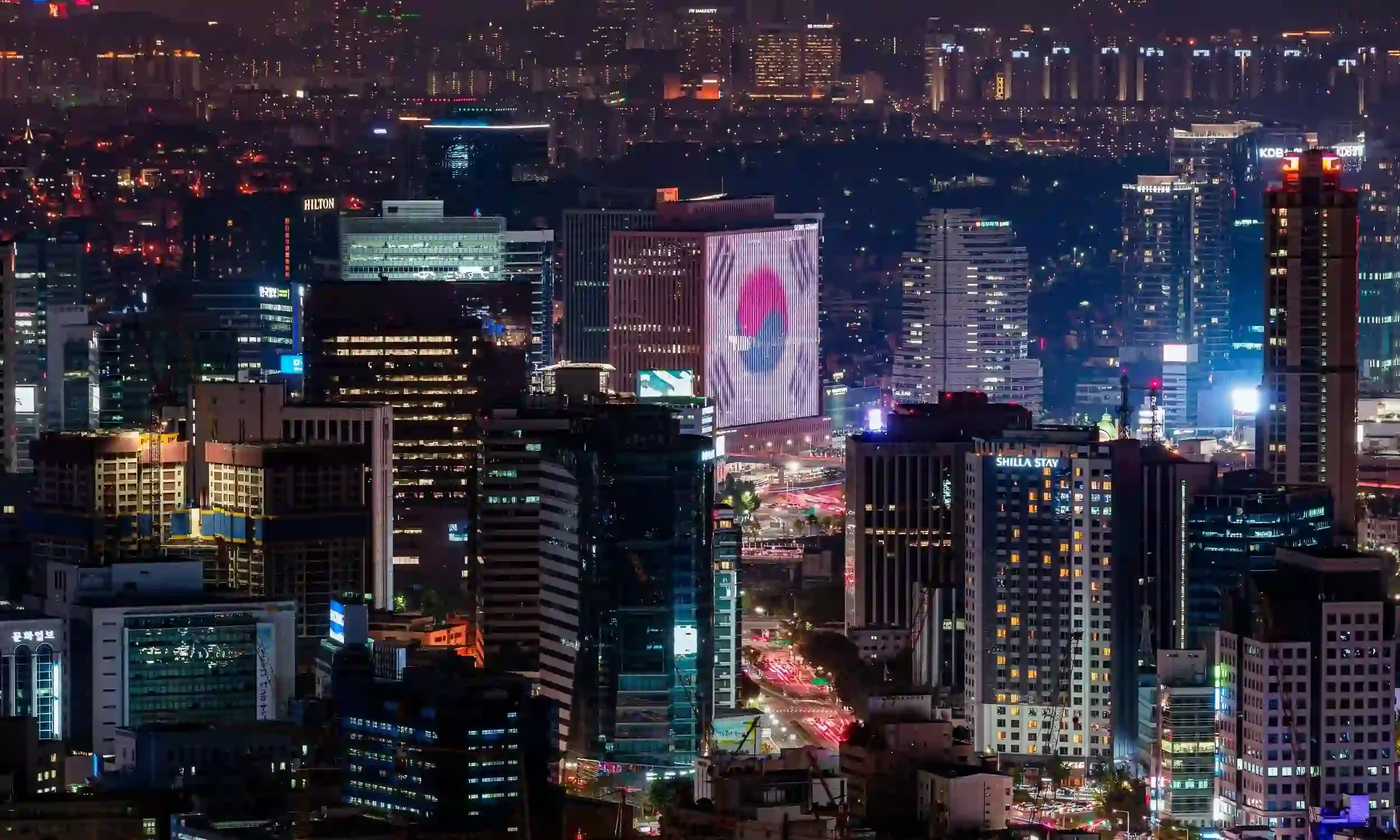 Seoul financial district skyline representing strategic advisory and executive leadership across Korea and Asia