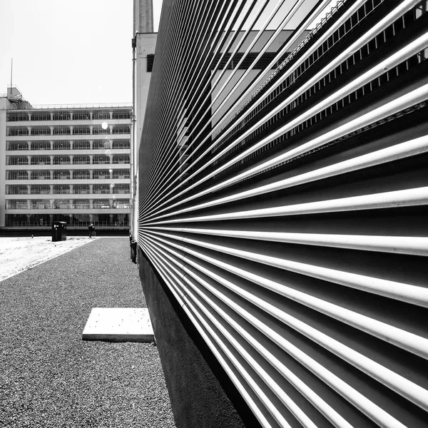 Monochrome architectural view of Seoul representing cross-border strategic advisory across Asia