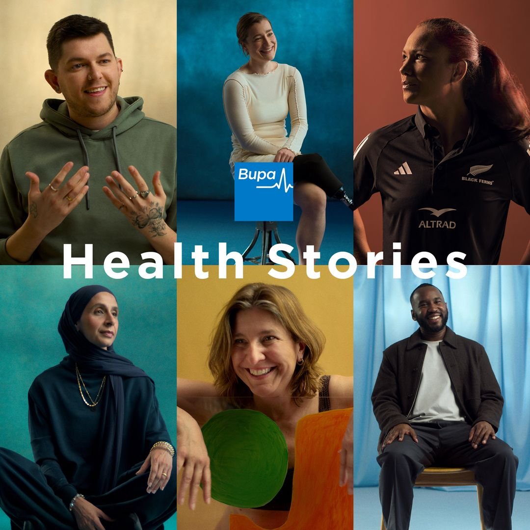 Contributed to Bupa’s Health Stories - a global campaign encouraging more open conversations around health and wellbeing.
My role: Creative ideation and development, shaping real, personal narratives. I left to begin my postgraduate studies before fi