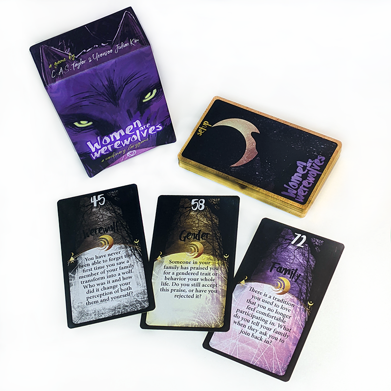 Women are Werewolves - 9th Level Games - Card Layout