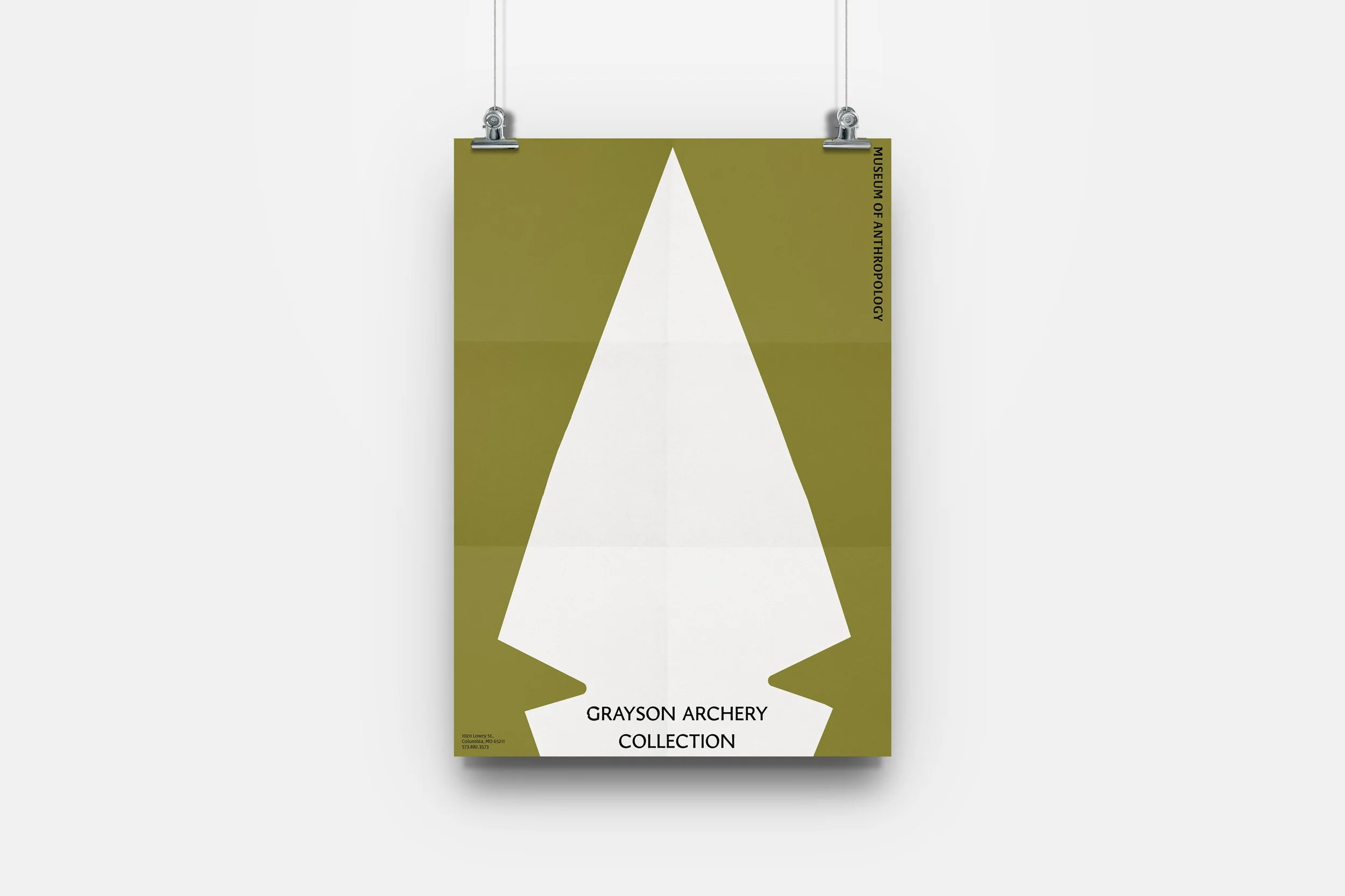 Grayson Archery Collection - Design Identity - Project for the Rhode Island School of Design - Poster