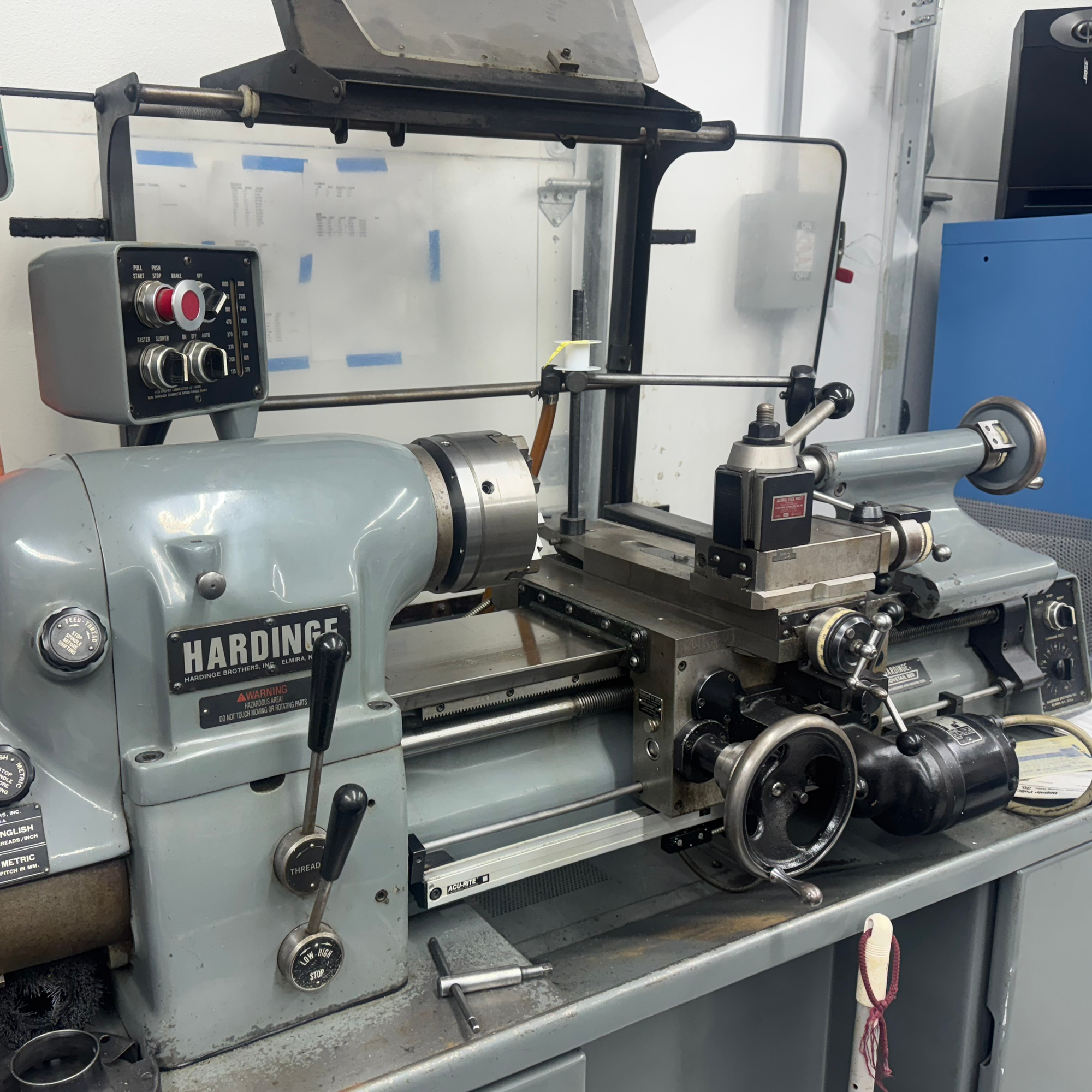 lathe for custom fabrication