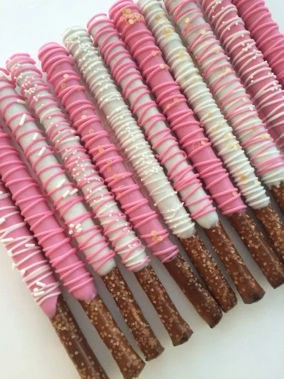 Chocolate Covered Pretzel Sticks