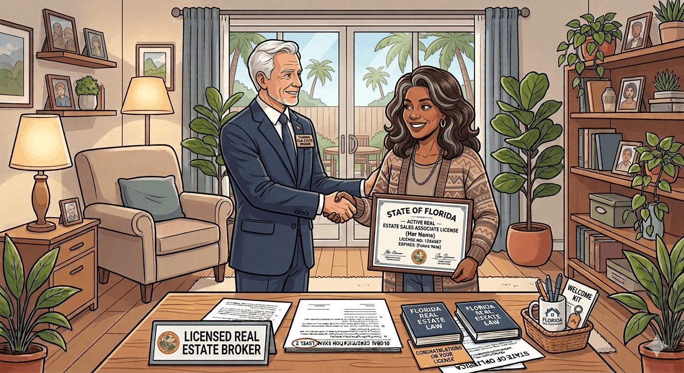 joining a real estate brokerage step 5