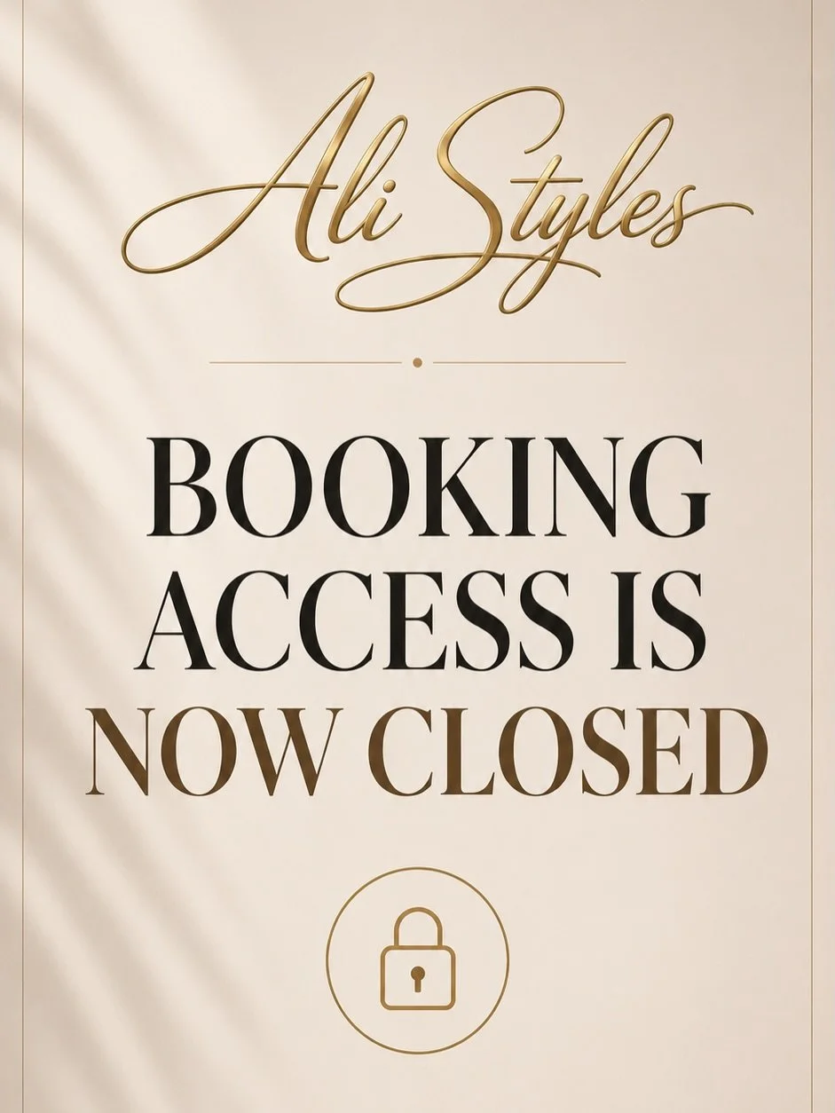 Booking access is now closed 🛑

If you secured your access, check your email for your private booking link.

Limited May appointments remain and once they&rsquo;re gone, they&rsquo;re gone.

Missed booking access? Join the waitlist to be first next 
