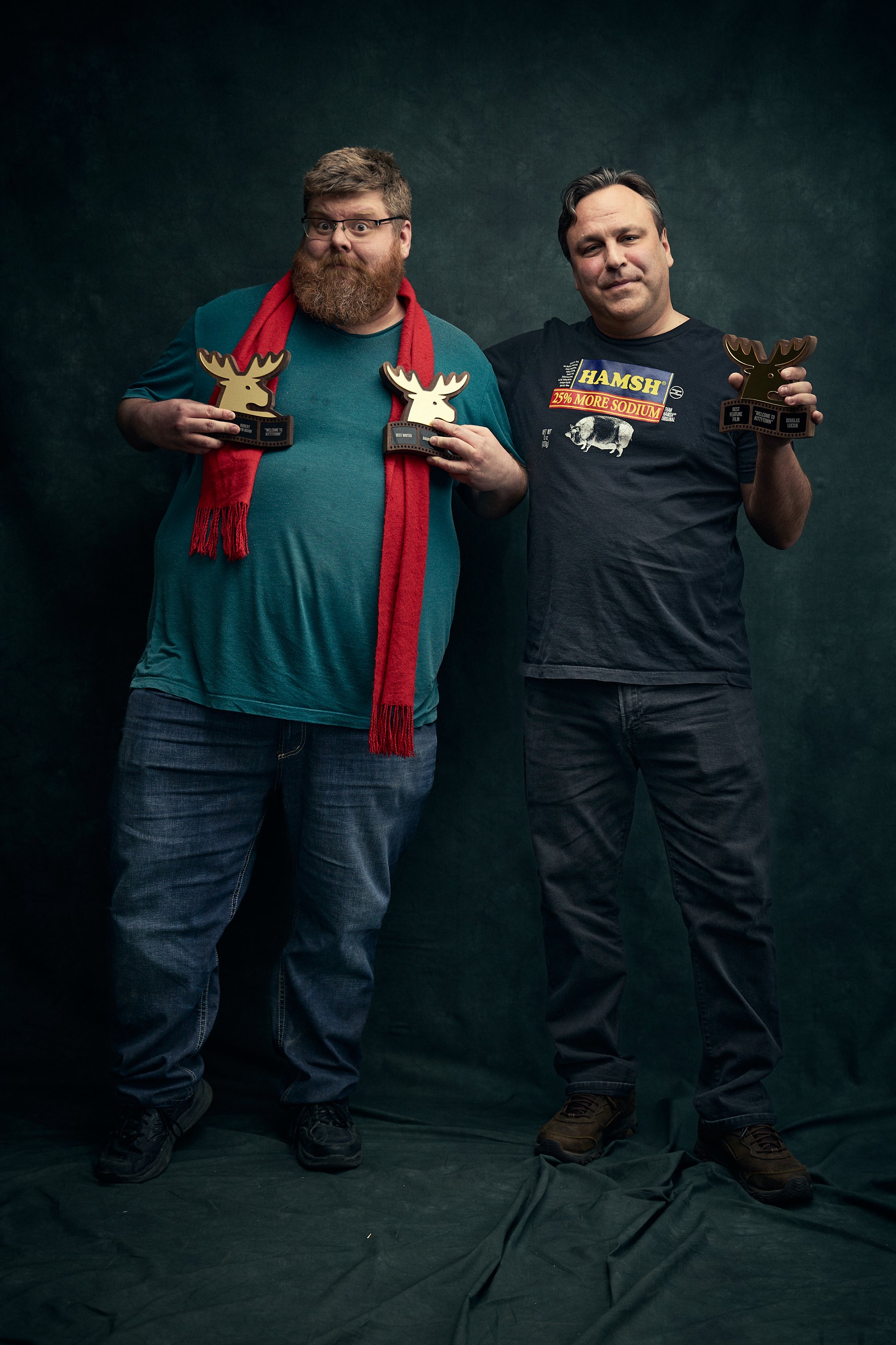 Director Douglas Luciuk and Writer Robert Bryn Mann for "Welcome to Kittytown"